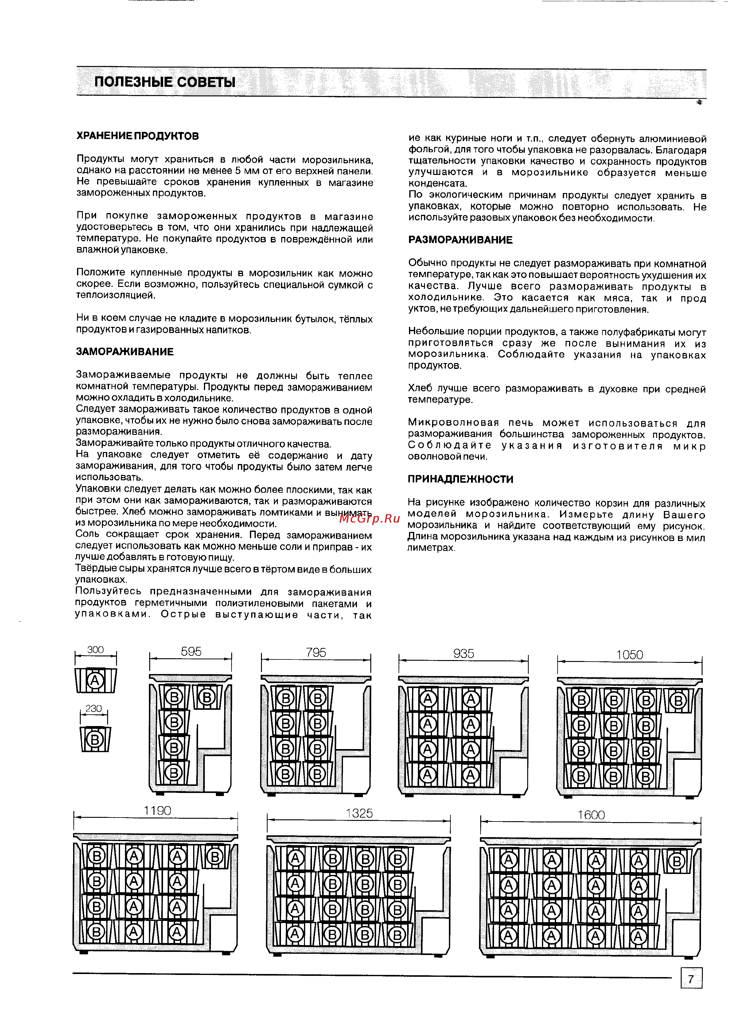 Zanussi ZAC 150 [7/10] Полезные советы