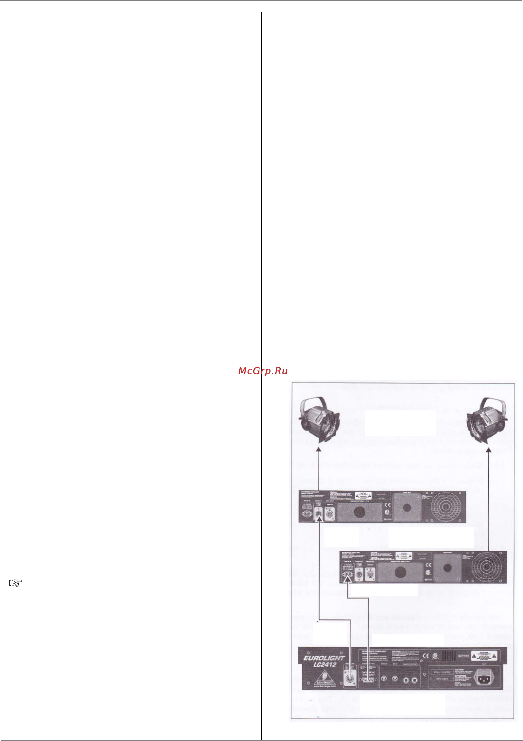 Behringer LD6230 EUROLIGHT [8/11] Eurolight ld6230