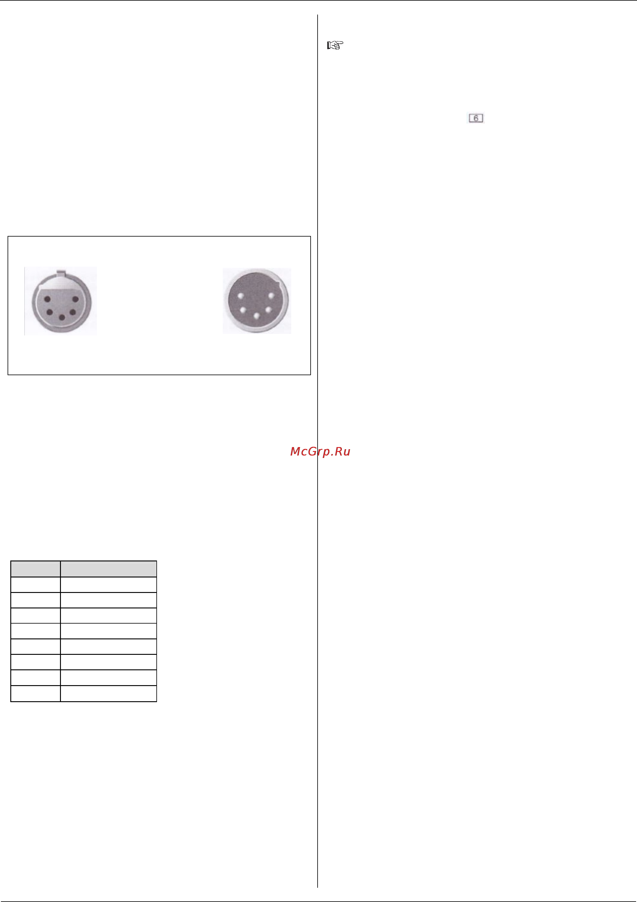 Behringer LD6230 EUROLIGHT [9/11] Цифровой разъем dmx