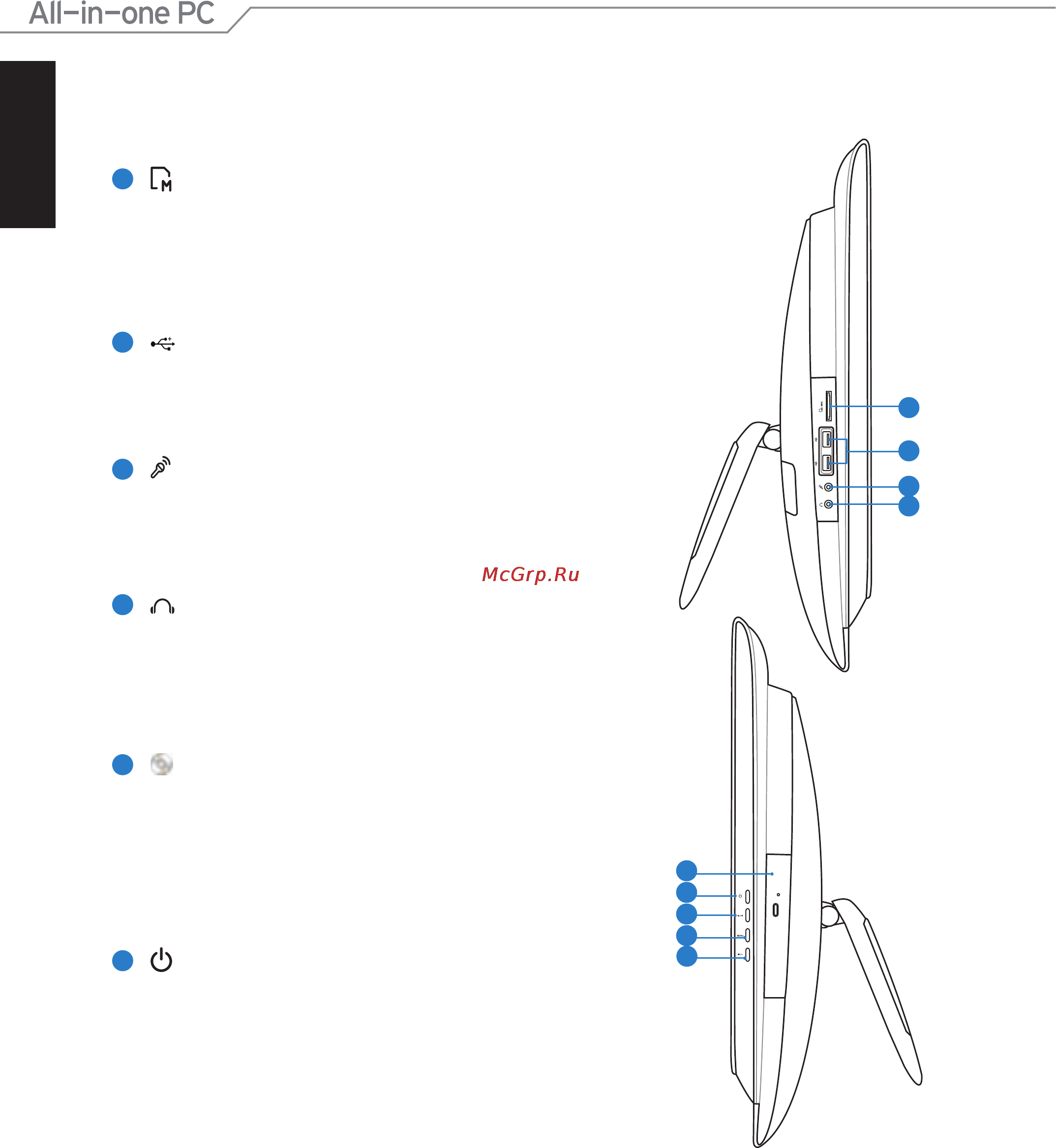 Asus ET2400INT-B088E [18/42] Вид сбоку