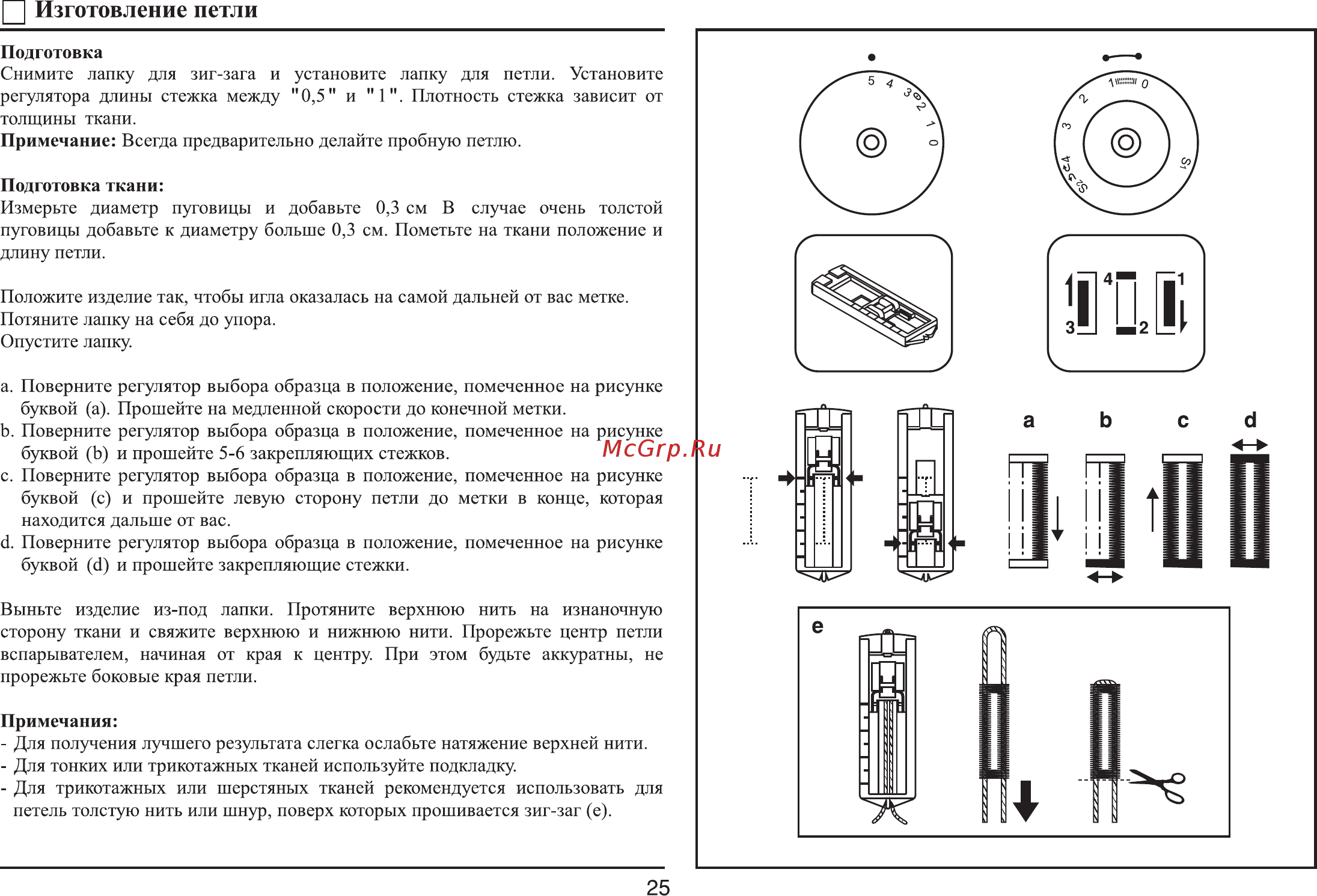 Astralux SR-36VP [28/48] Изготовление петли