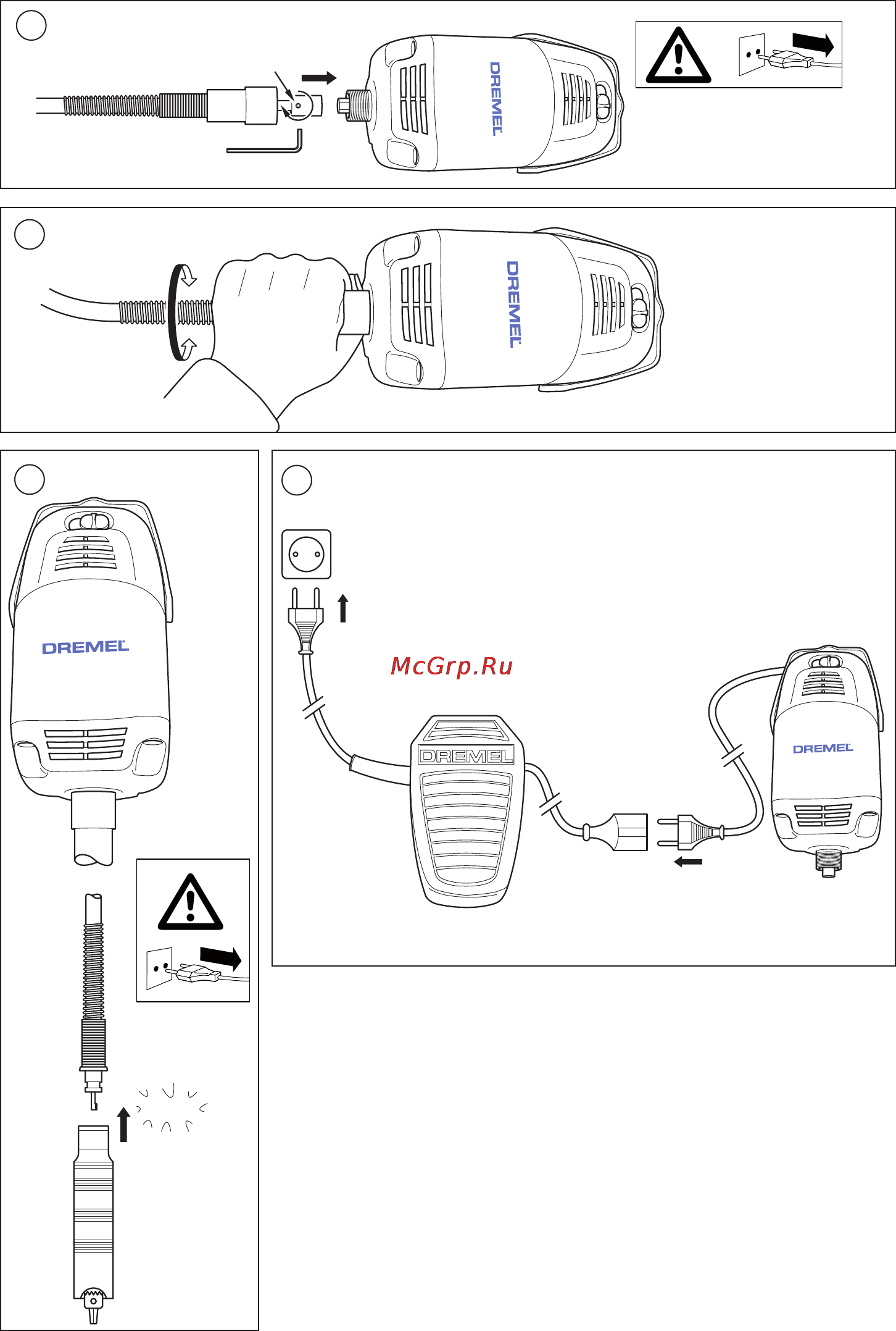 Dremel FORTIFLEX Инструкция по эксплуатации онлайн [3/124] 2744
