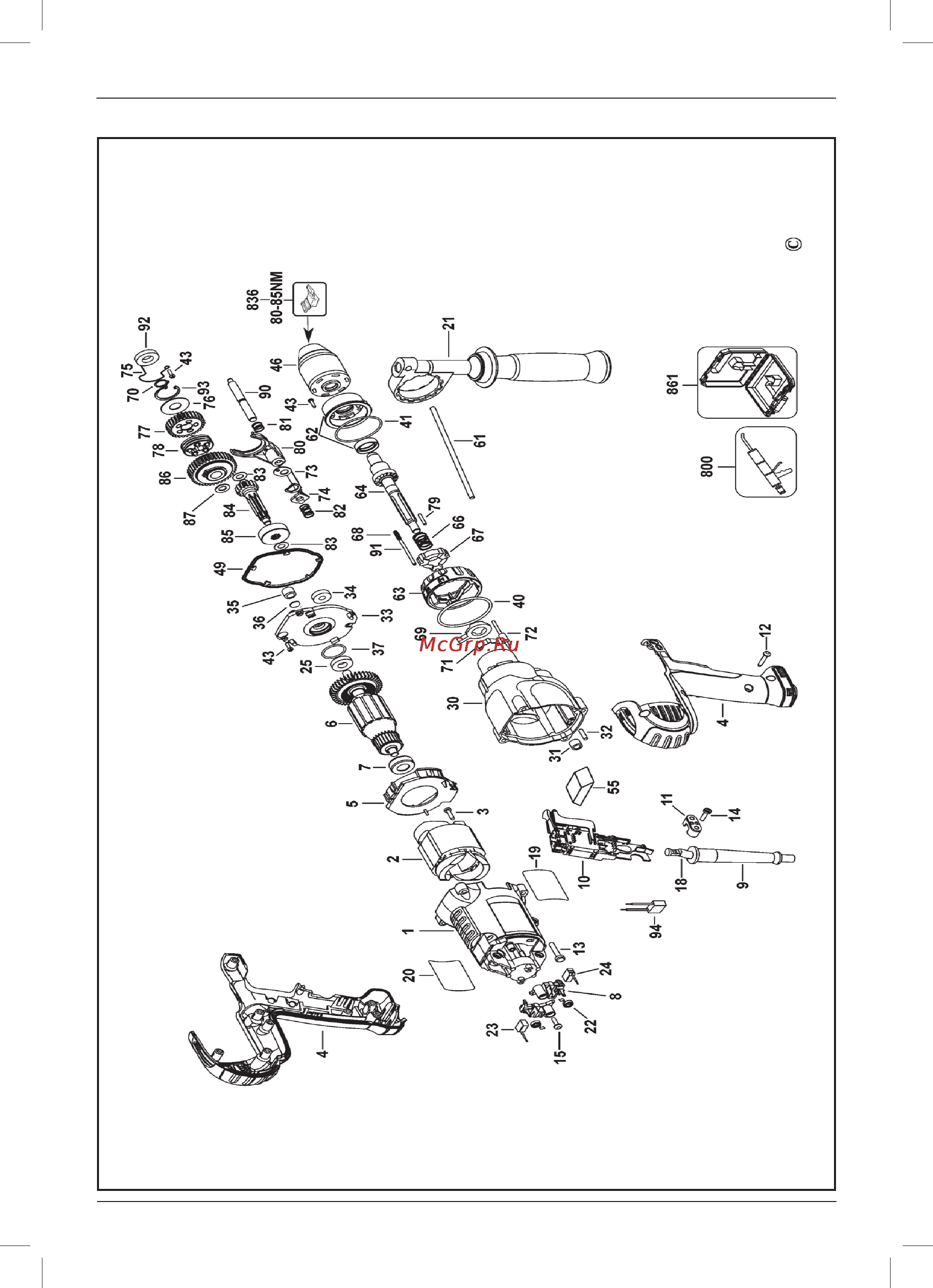 Dewalt D 21570 K Инструкция по эксплуатации онлайн [21/28] 2825