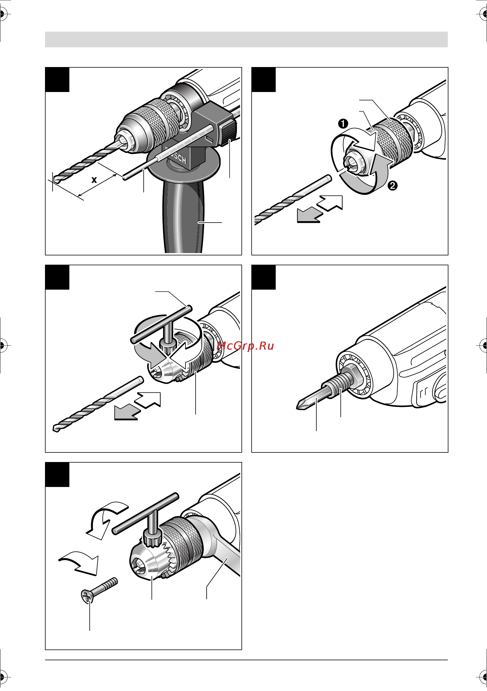Bosch GBM 10 RE 0.601.473.600 Инструкция по эксплуатации онлайн [5/125] 2842