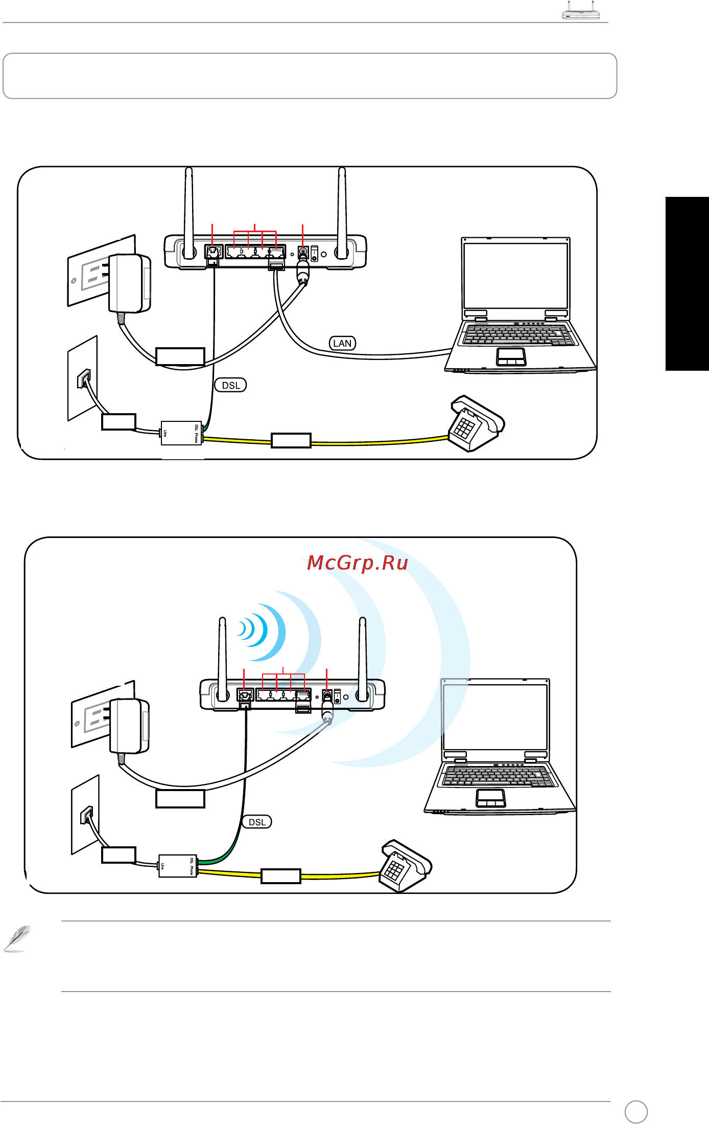 Asus DSL-N11 [11/40] Настройване на хардуера