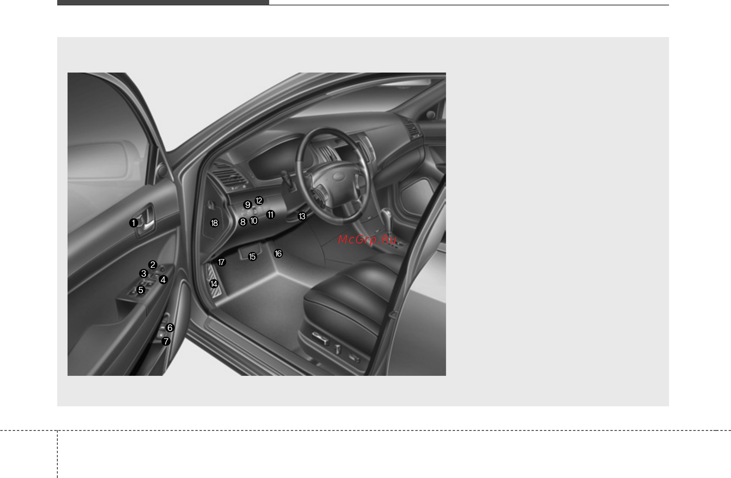 Hyundai Sonata NF (2008) [17/448] Общий вид салона