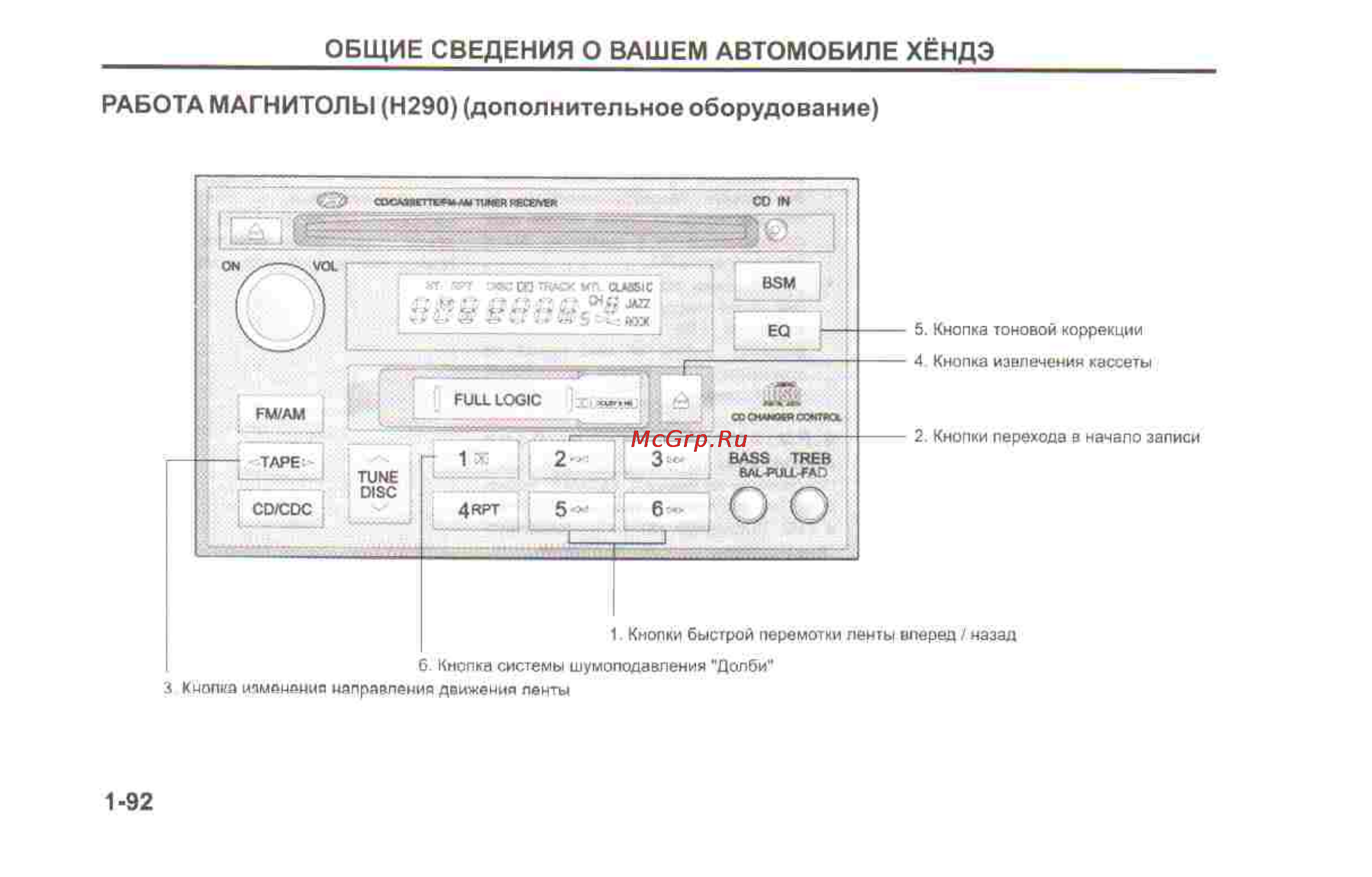 Hyundai Sonata V [102/179] Общие сведения о вашем автомобиле хёндэ