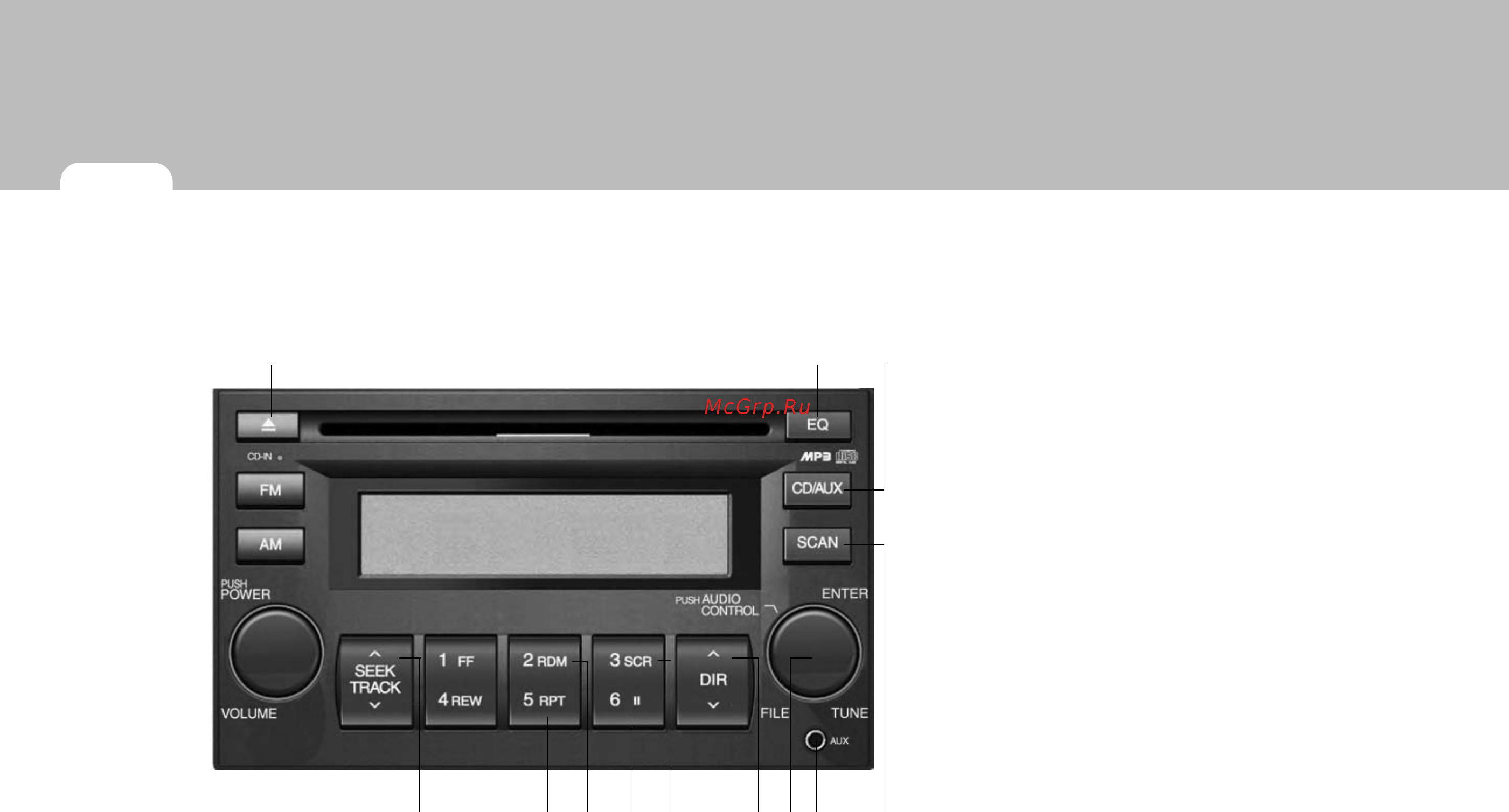 Hyundai Getz (2008) [144/285] Cd плеер h446 если установлен совместим с mp3 wma