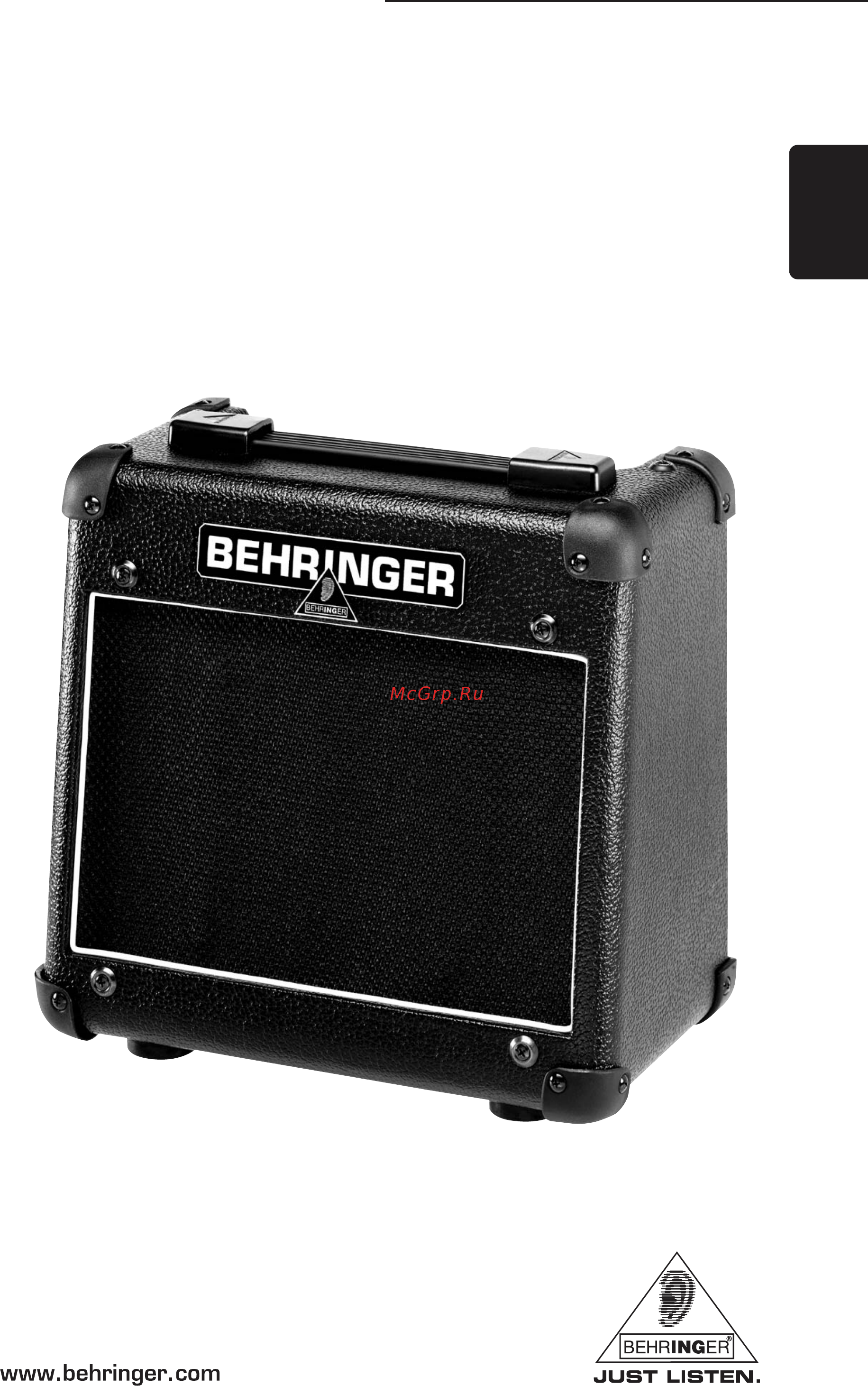 Behringer AC108 Инструкция по эксплуатации онлайн