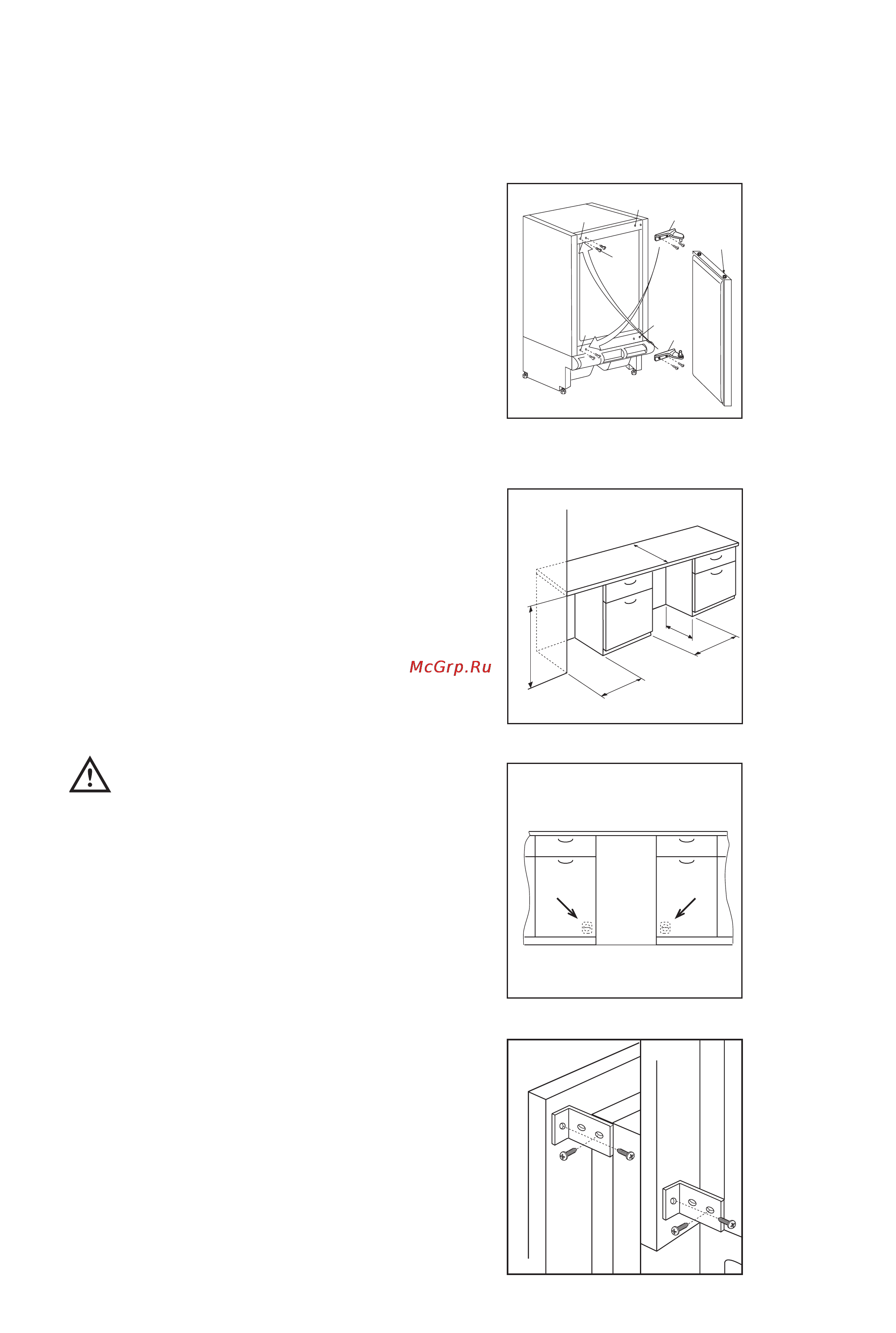 Electrolux EU 6221 U [11/24] Building in the appliance under a worktop