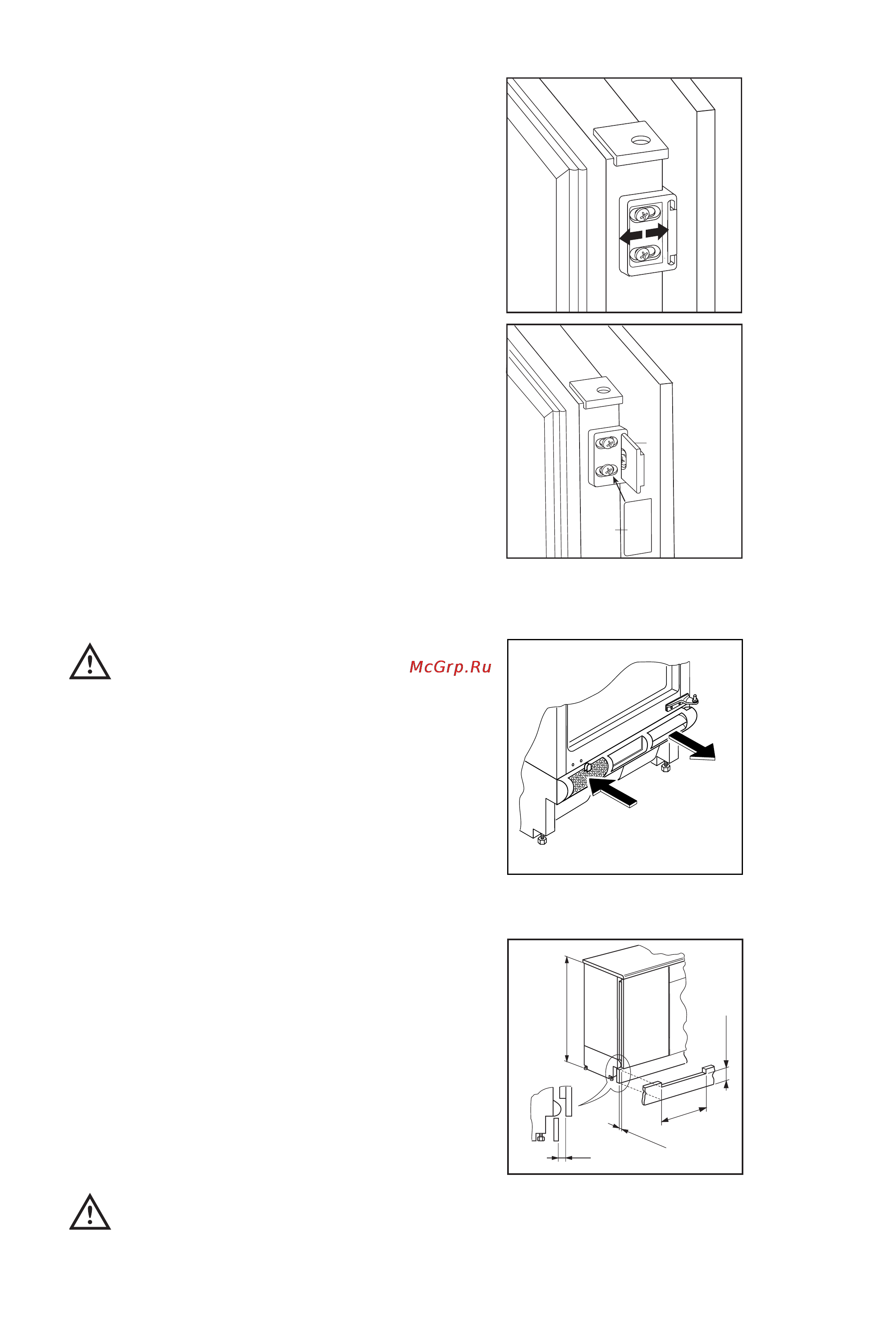 Electrolux EU 6221 U [13/24] Fitting the plinth