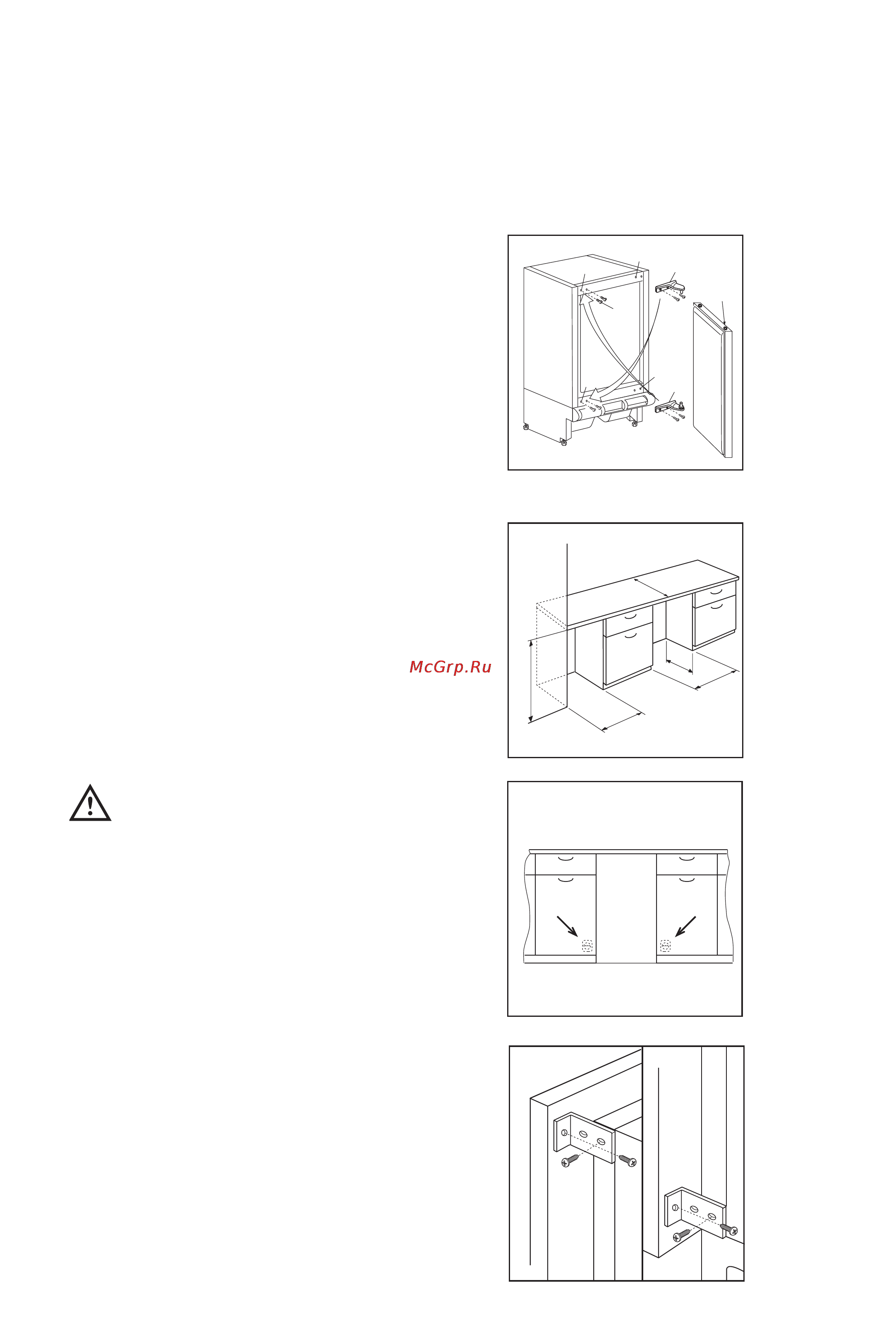 Electrolux EU 6221 U [22/24] Bстраивание прибора под столешницу