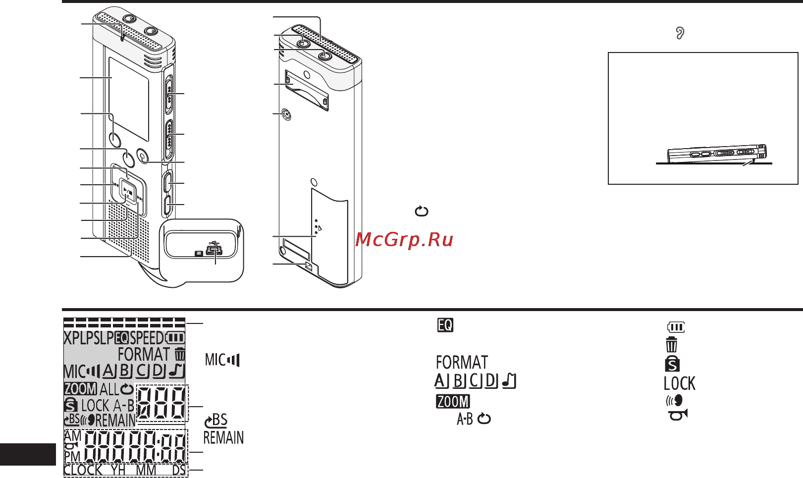 Panasonic RR-US511 Инструкция по эксплуатации онлайн [4/52] 17692