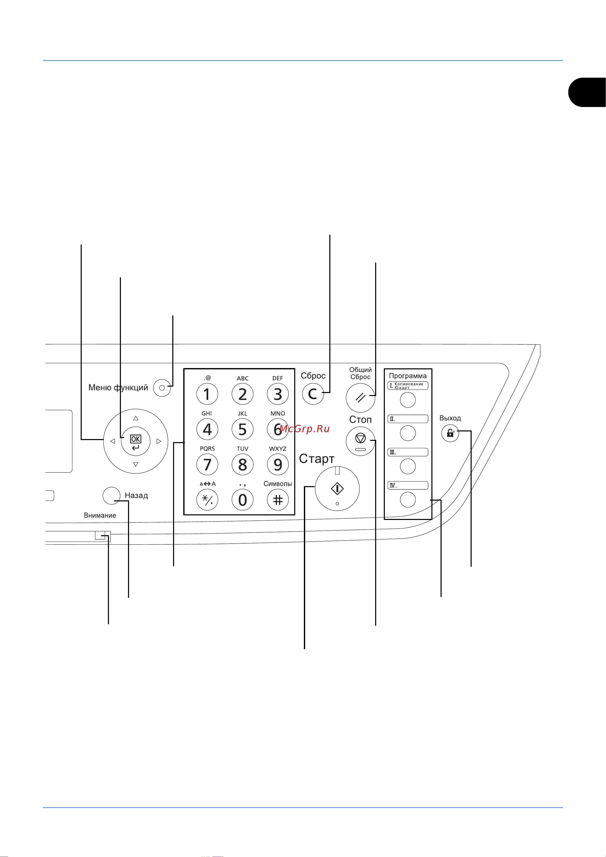 Kyocera FS-1035MFP/DP [26/162] Наименования компонентов