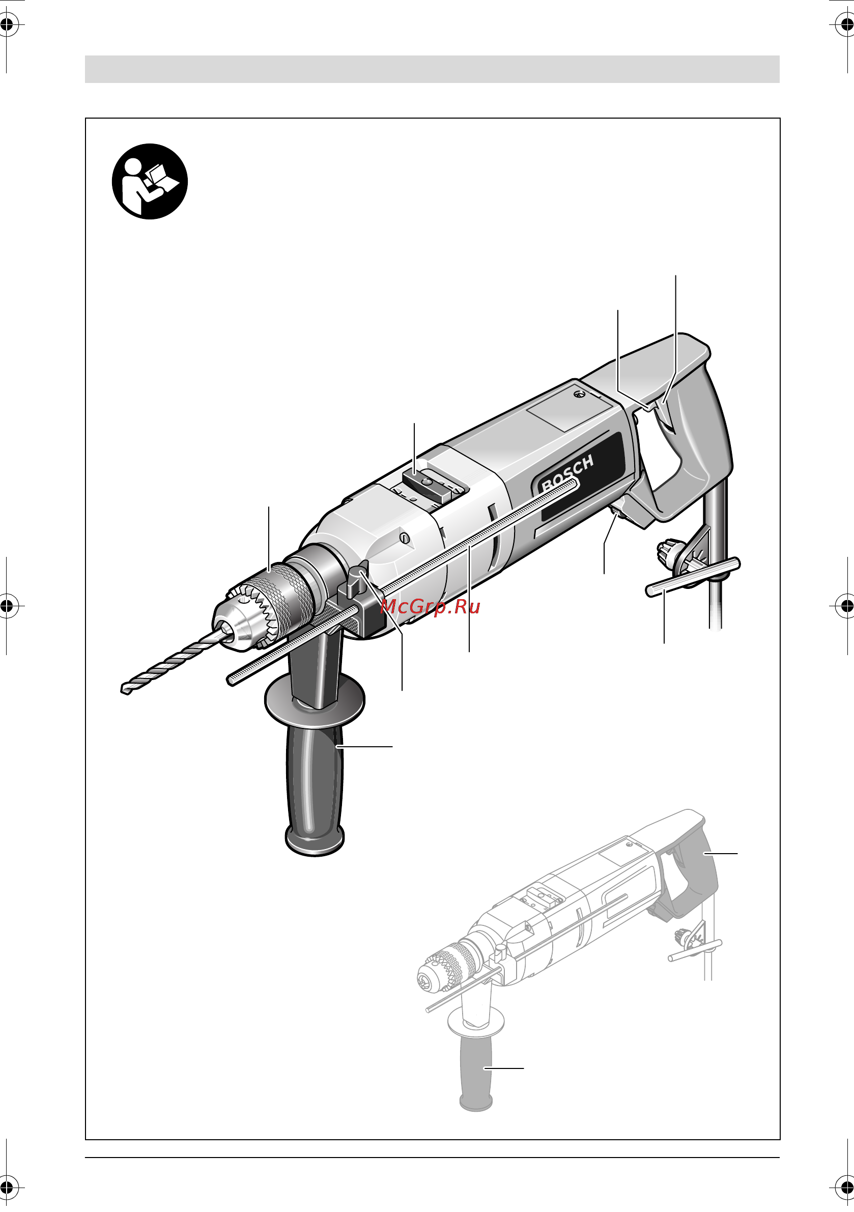 Bosch GBM 16-2 RE 0.601.120.508 Инструкция по эксплуатации онлайн [4/105] 3002