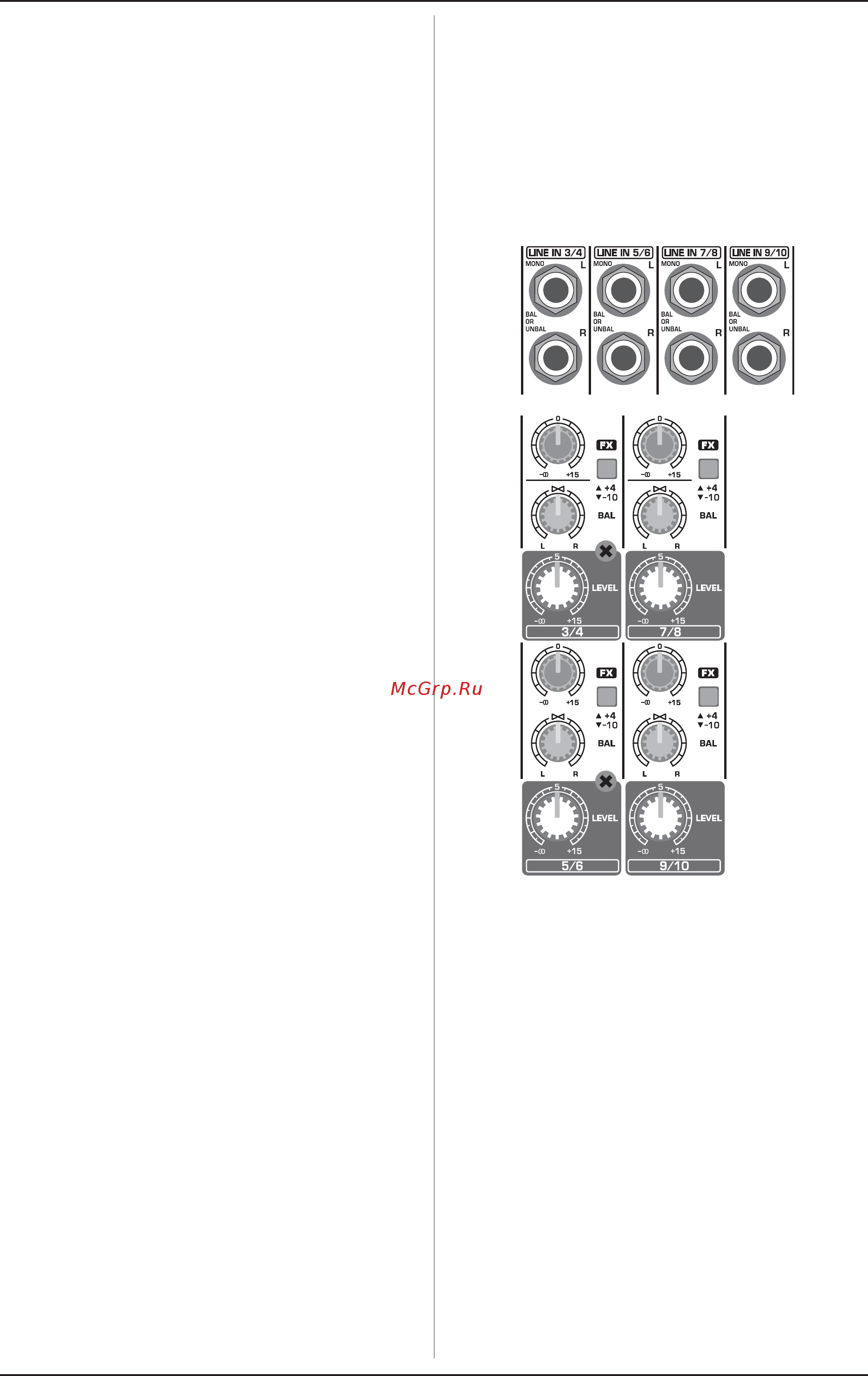 Behringer UB 1204 [6/12] Элементы управления и подключение