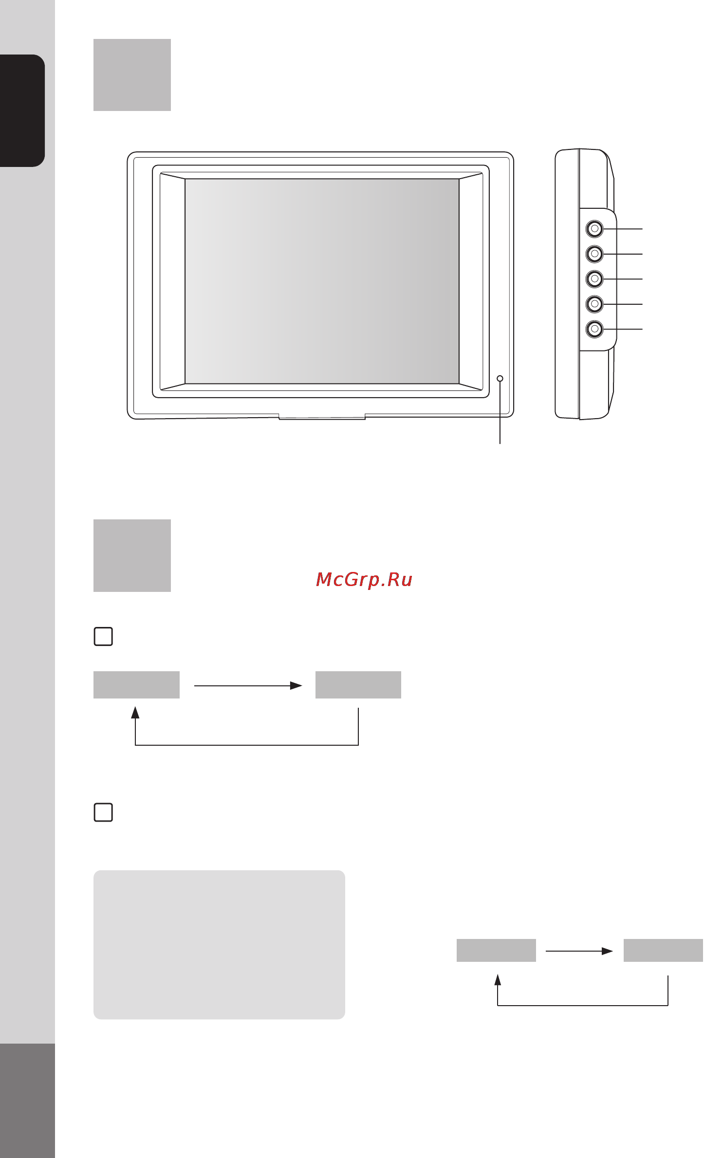 Clarion CJ-5600E [4/10] Names of the buttons