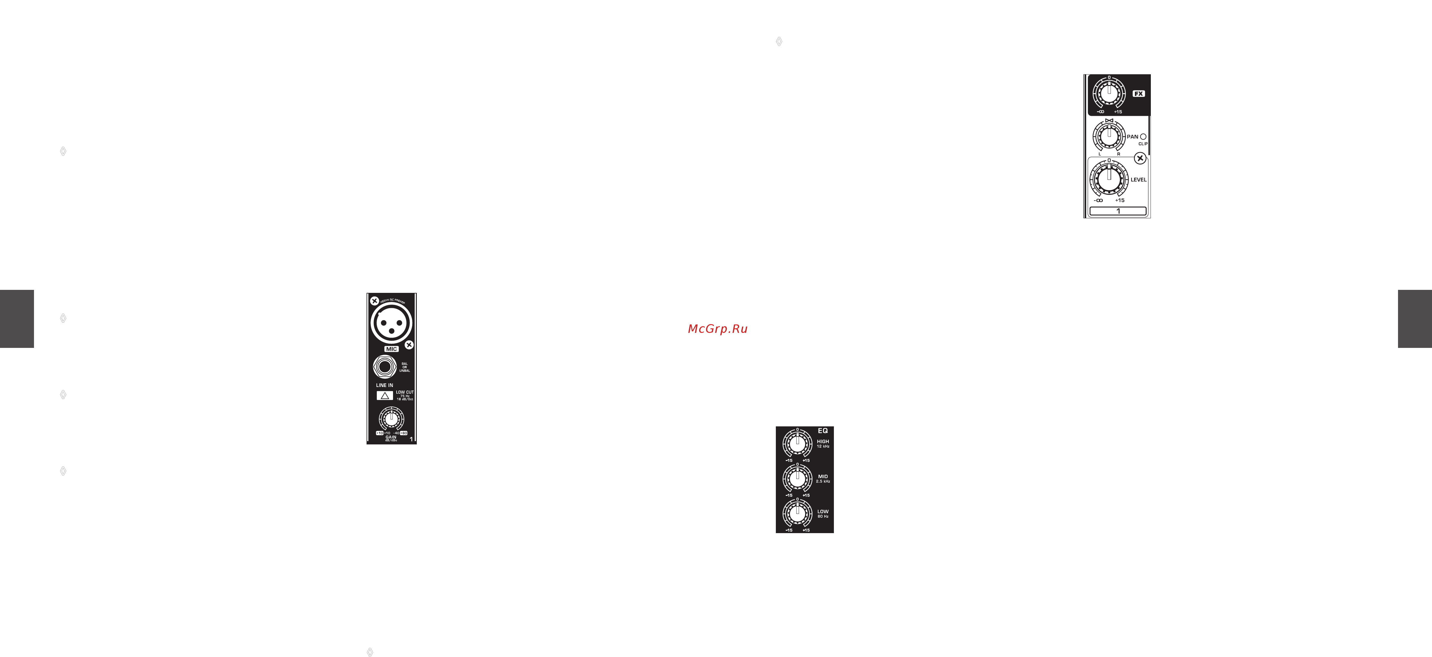 Behringer XENYX 1202 [3/8] Микрофонные входы и line входы 2