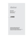 Clarion CMD6 Инструкция по эксплуатации