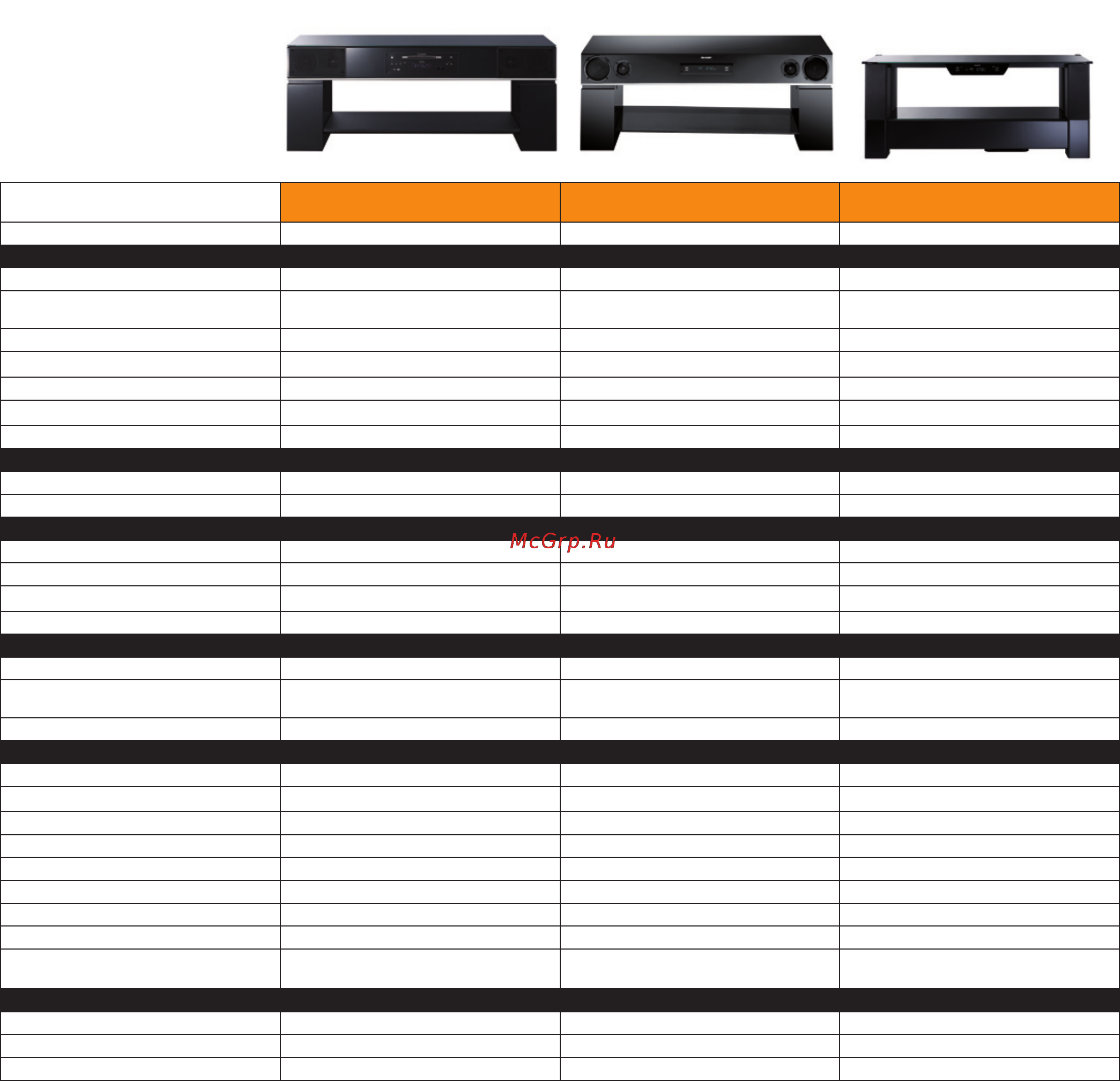 Sharp AN-PR1150HR [26/28] Техническая информация