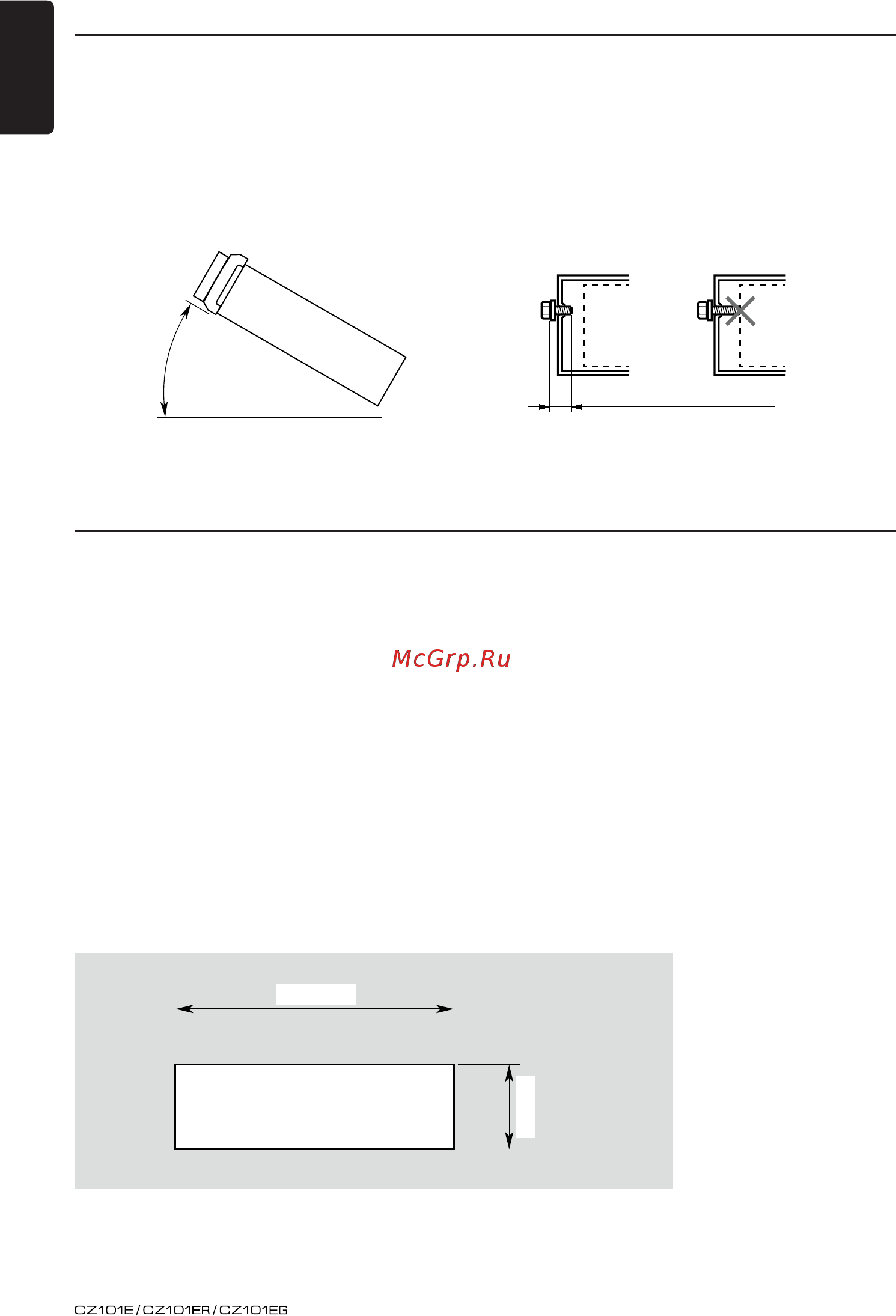 Clarion CZ101E.17 [20/25] Cautions on installation