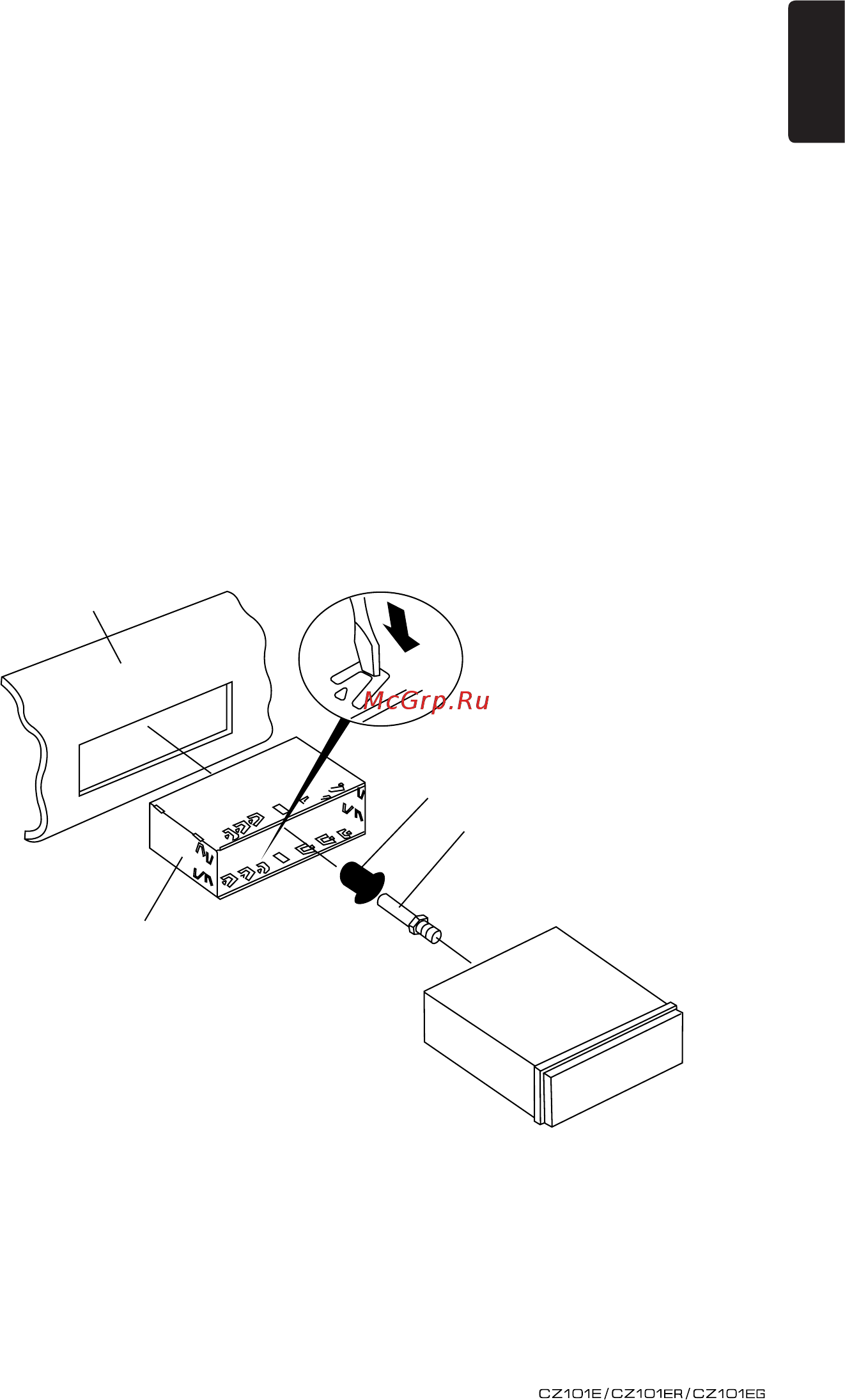 Clarion CZ101E.17 [21/25] Notes of installation
