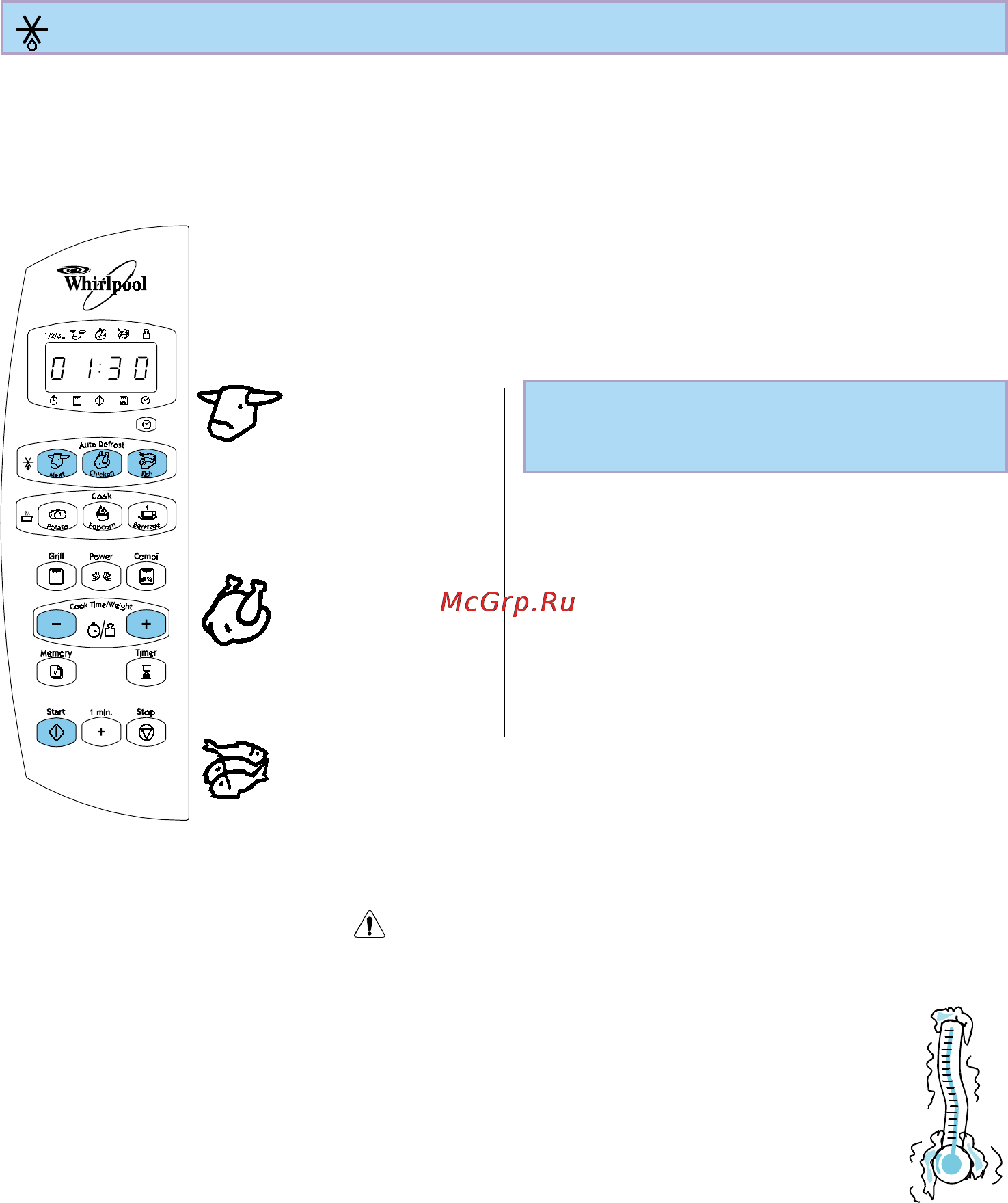 Whirlpool AVM 562 [6/16] Функция автоматической разморозки