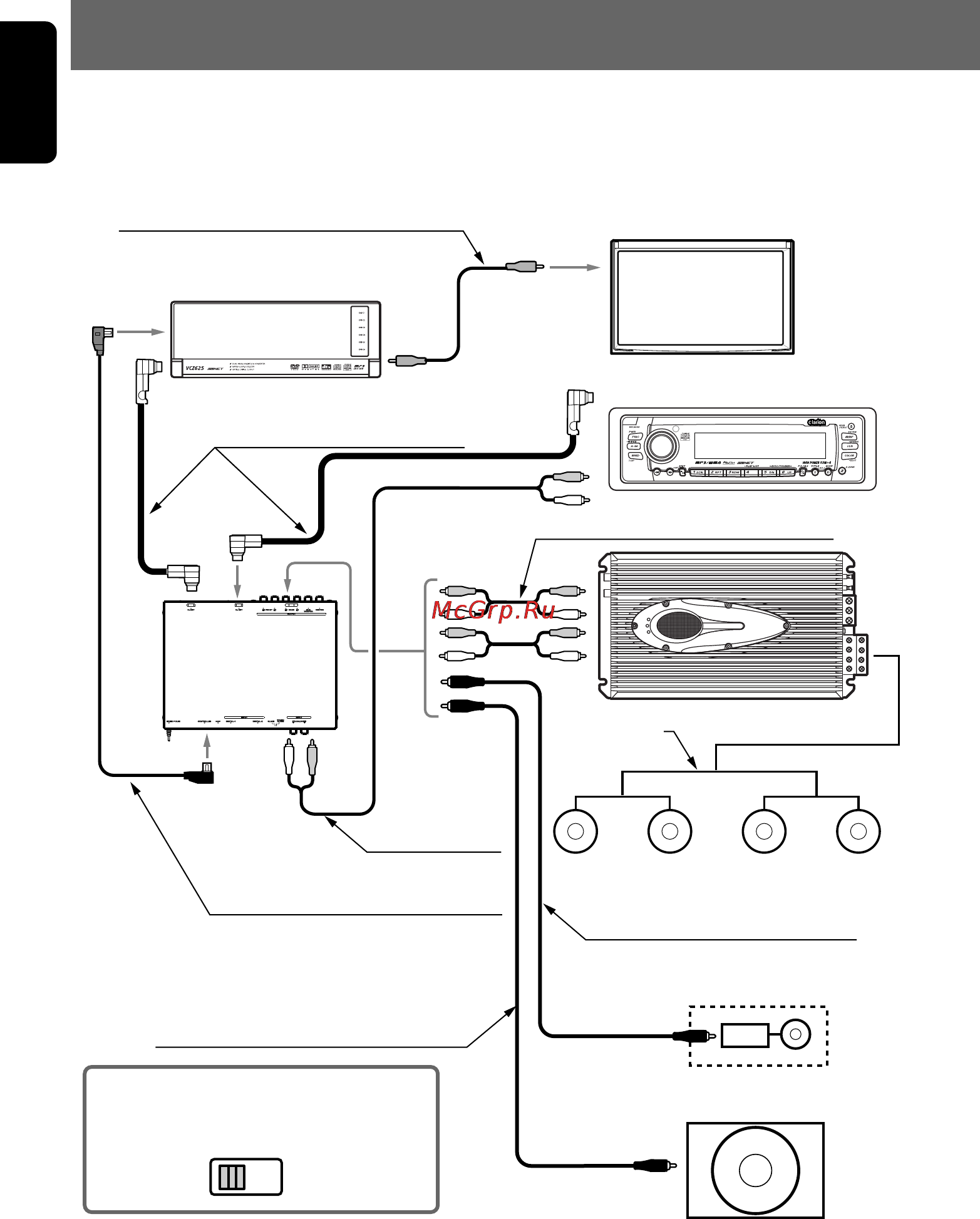 Clarion DVH943 [14/16] System expansion