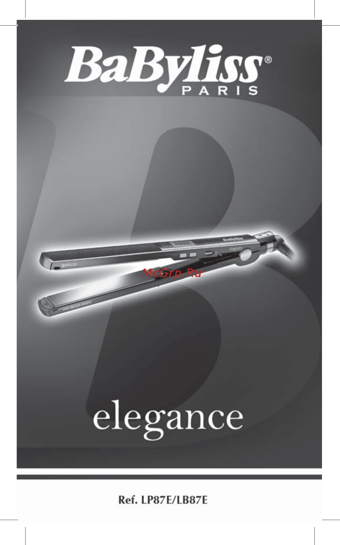Babyliss LP87E Инструкция по эксплуатации онлайн