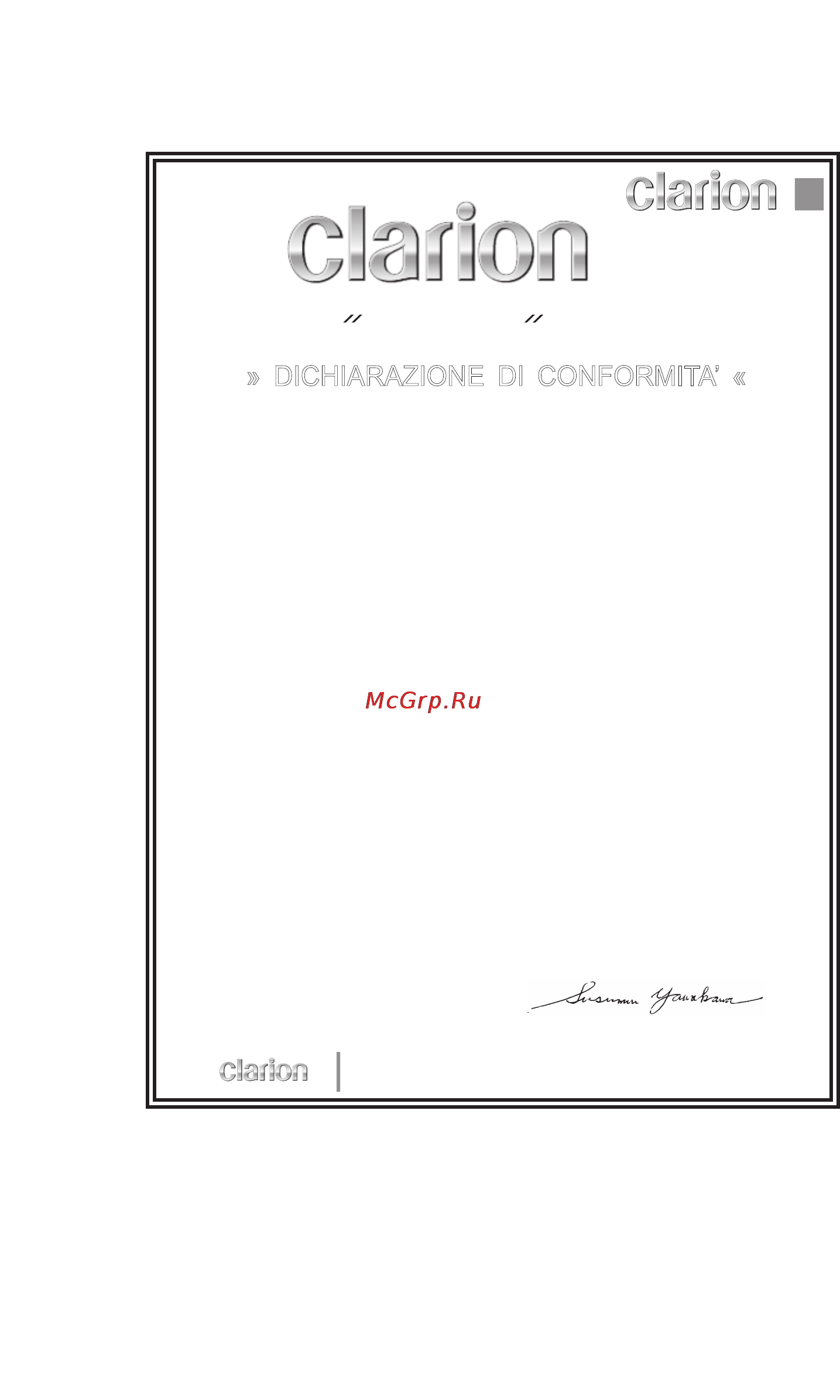 Clarion DXZ378RMP [38/39] Main unit appareil principal hauptgerät apparecchio principale hoofdapparaat unidad principal huvudenhet unidade principal