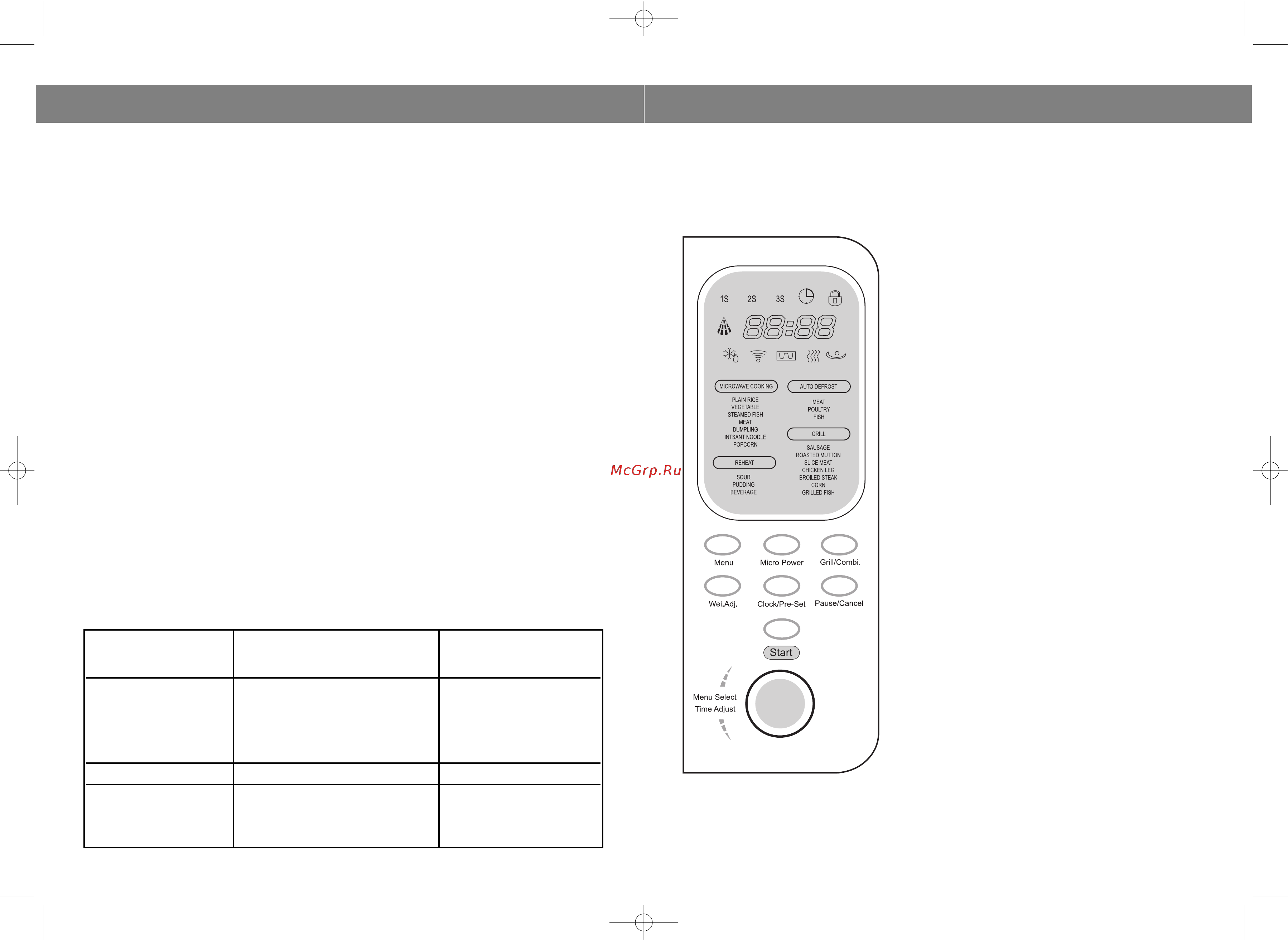 Vitek VT-1661 [3/10] Clock pre set touch this button to start setting the oven clock and ending by touching it again delay start control enables you to place food in the oven and program the oven to c...