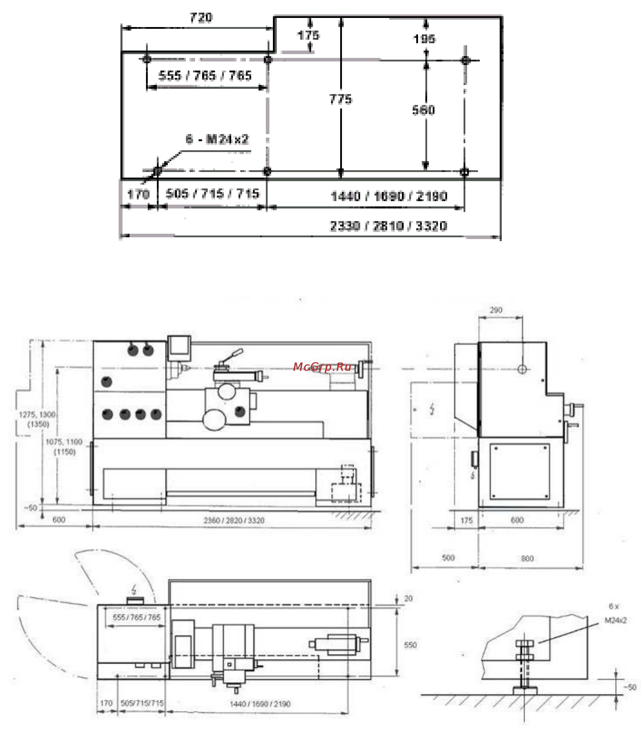 Jet GH-1860 ZX DRO 50000750T [17/18] Инструкция по эксплуатации станка jet серии zx