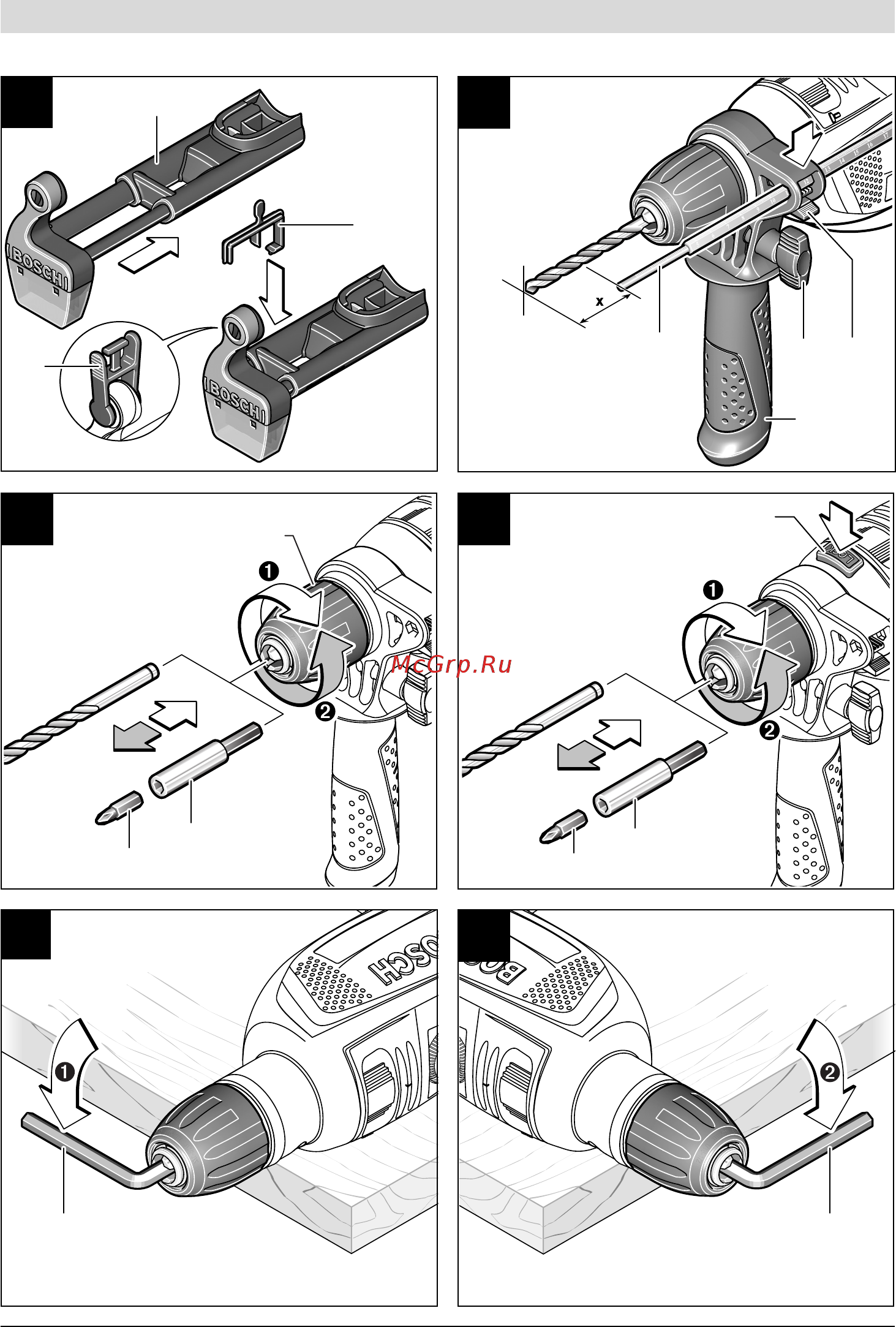 Bosch PSB 750 RCE 0.603.128.520 Инструкция по эксплуатации онлайн [4/151] 3317