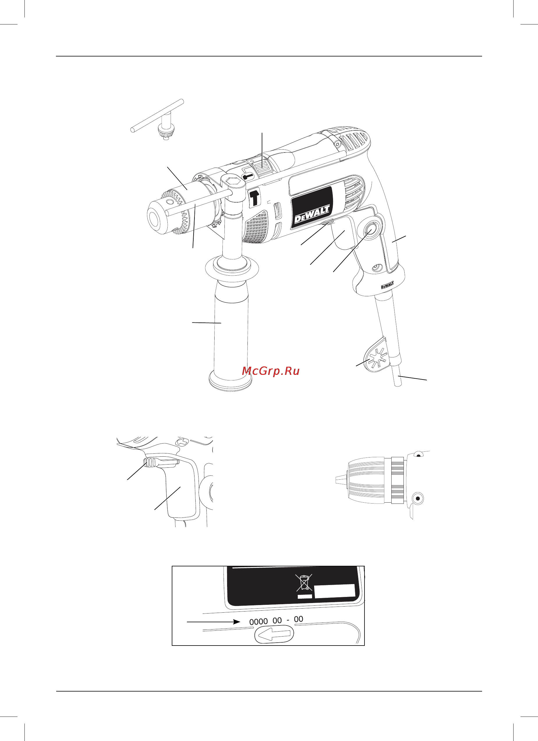 Dewalt DWD 024 Инструкция по эксплуатации онлайн [3/128] 3376