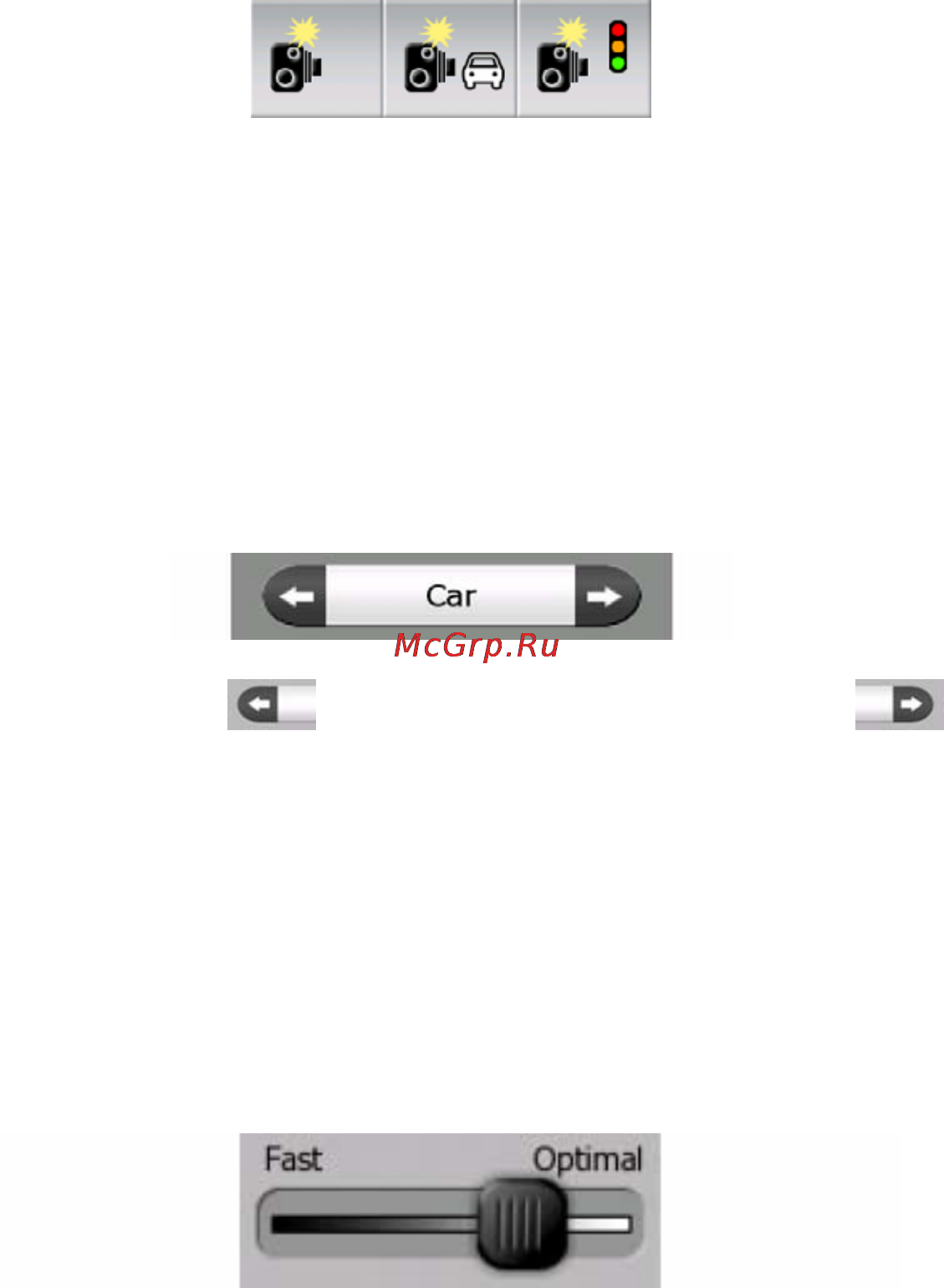 Clarion MAP670 [12/94] Direct selectors