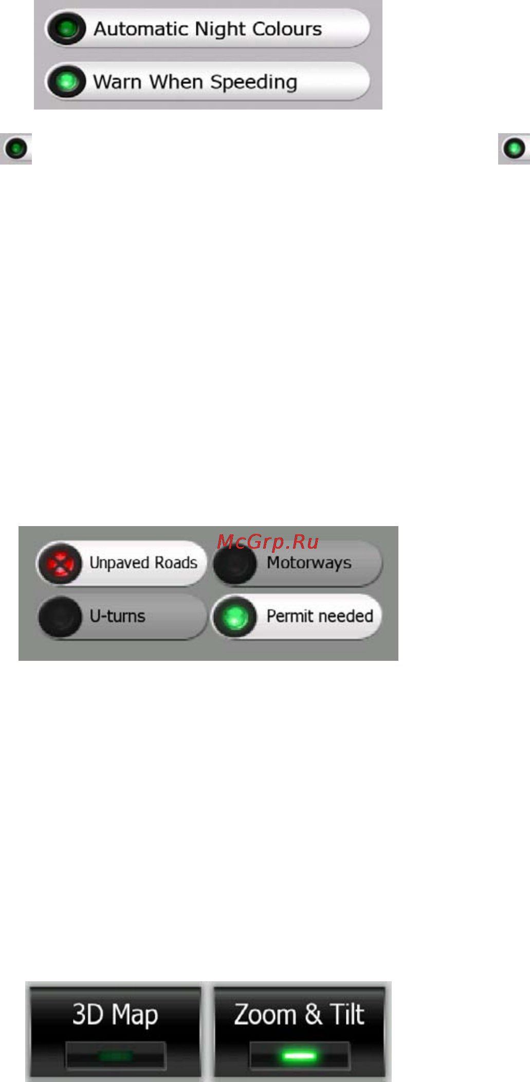 Clarion MAP670 [13/94] Switches