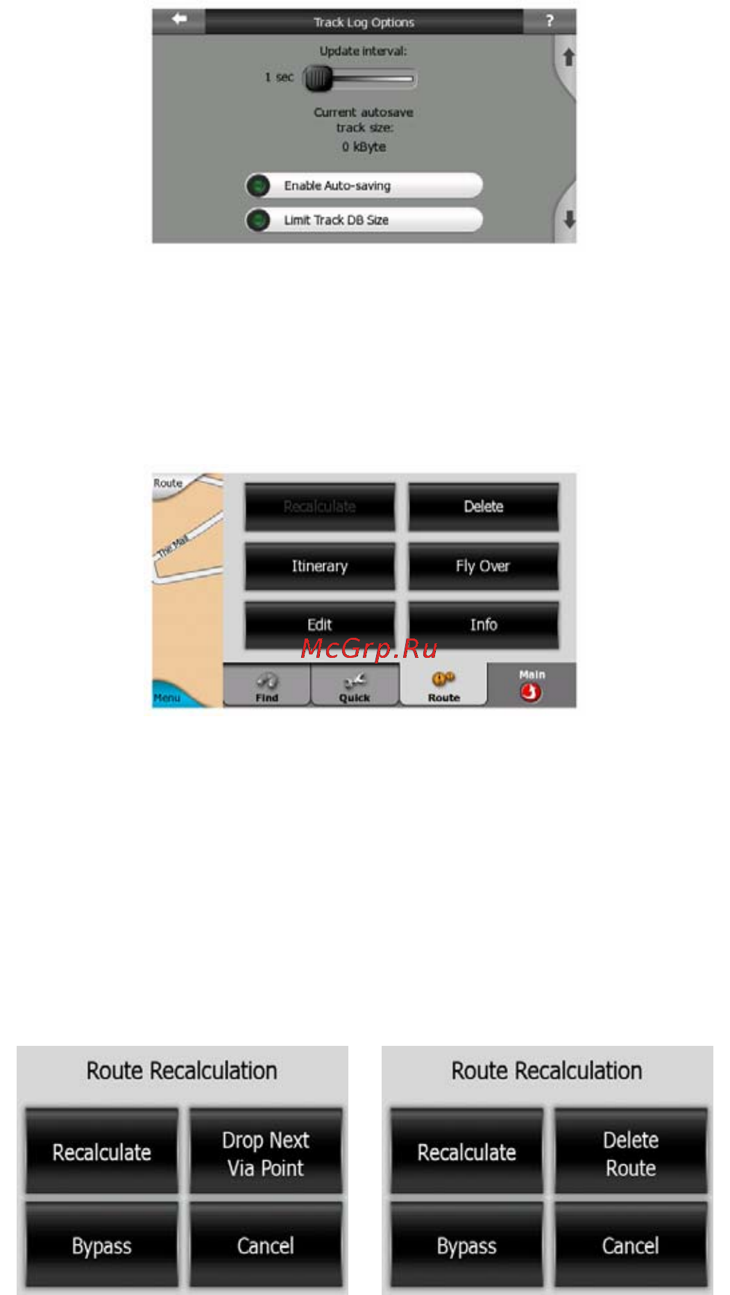 Clarion MAP670 [50/94] Recalculate
