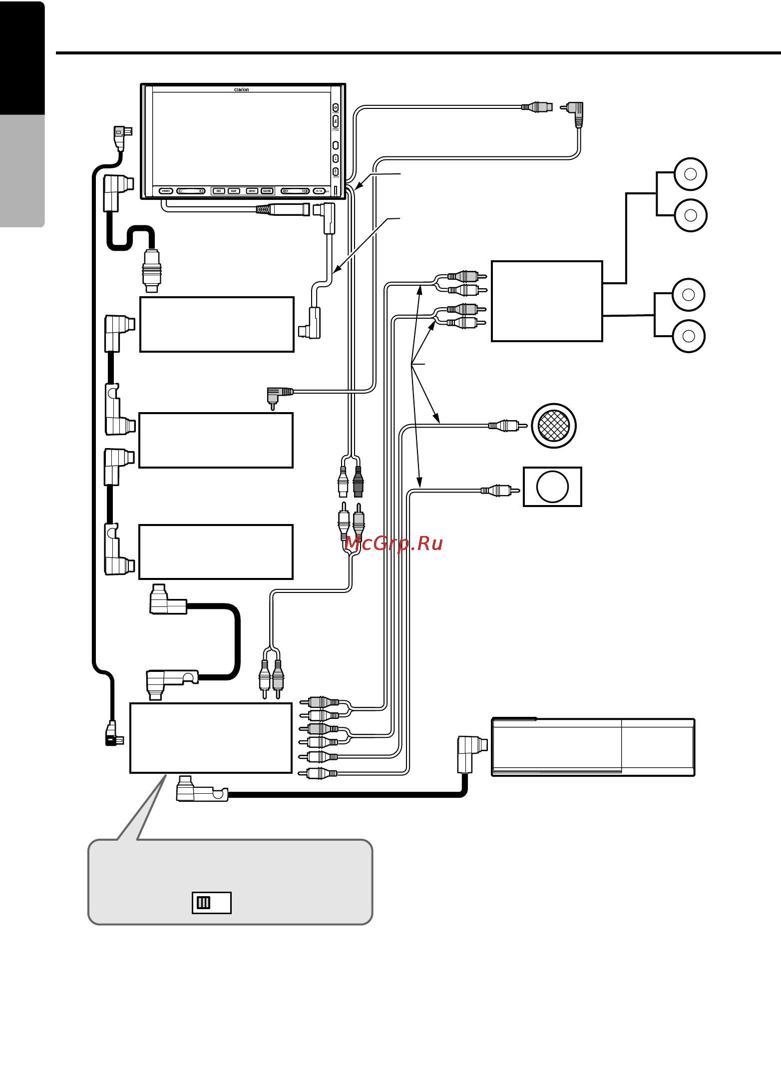 Clarion MAX678RVD [76/77] Sample system