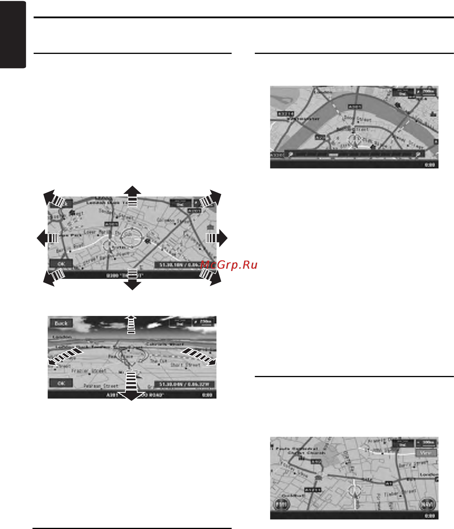 Clarion MAX973HD [15/187] Manipulating the map screen