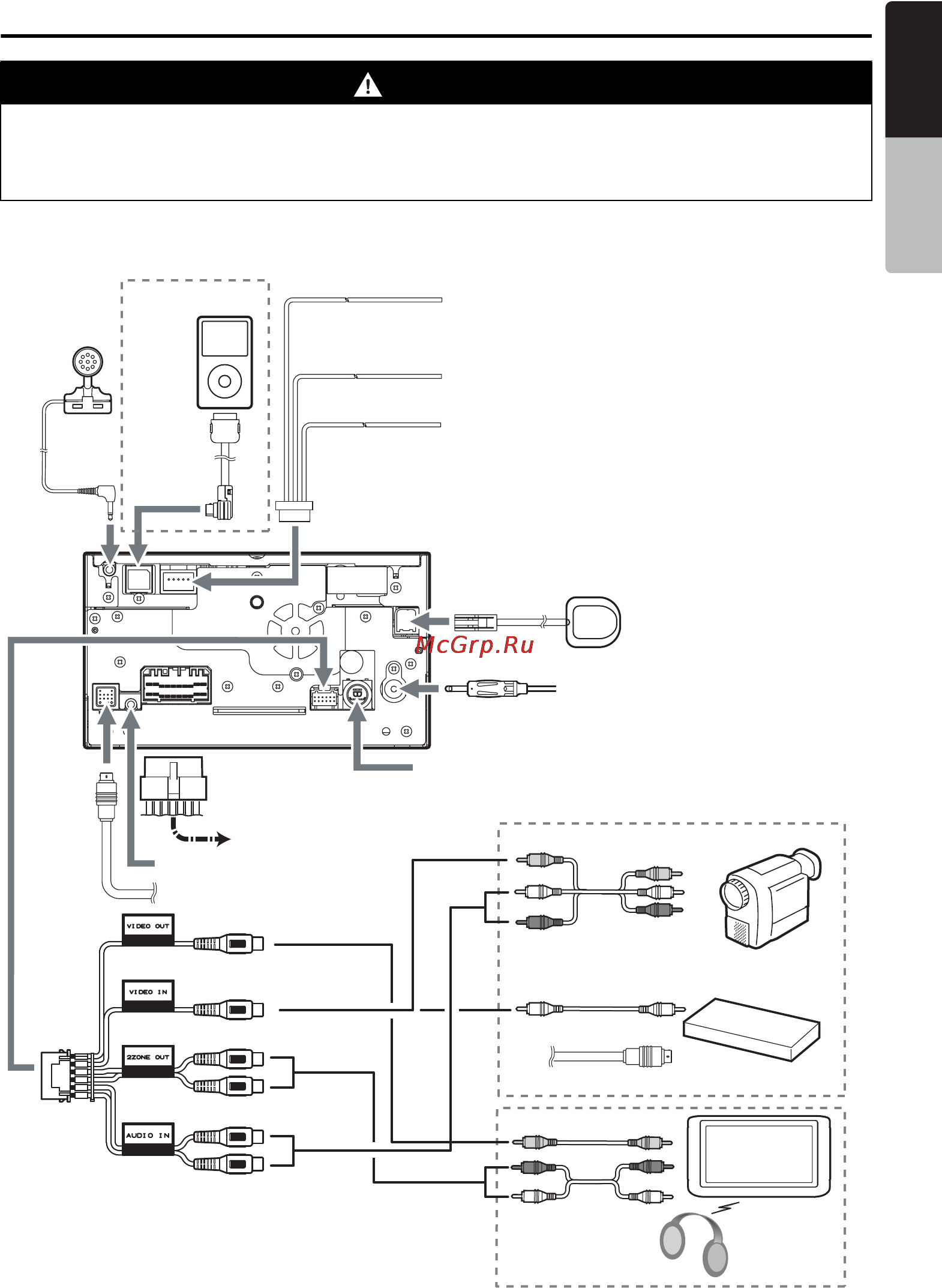 Clarion MAX973HD [183/187] Wire connection