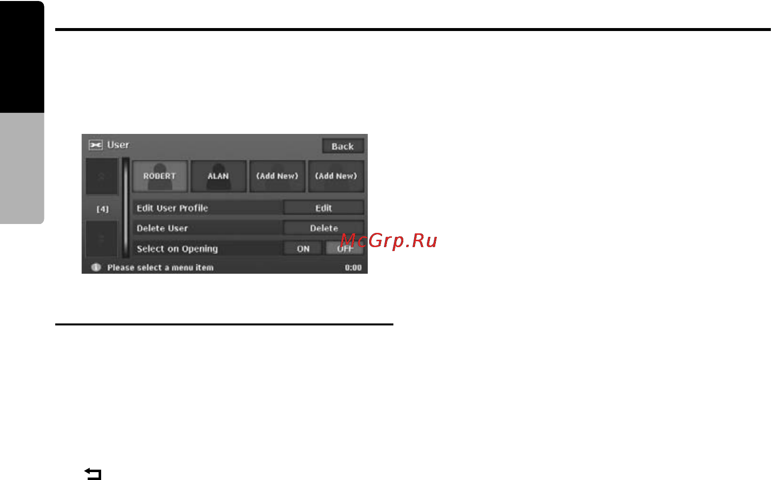 Clarion MAX983HD [164/187] User settings