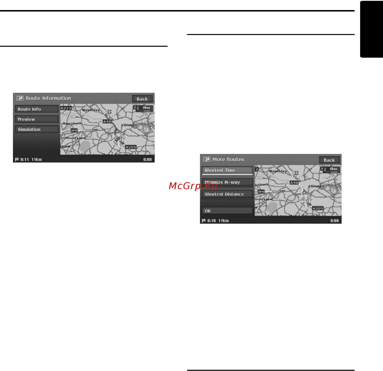 Clarion MAX983HD [34/187] Confirming the route information
