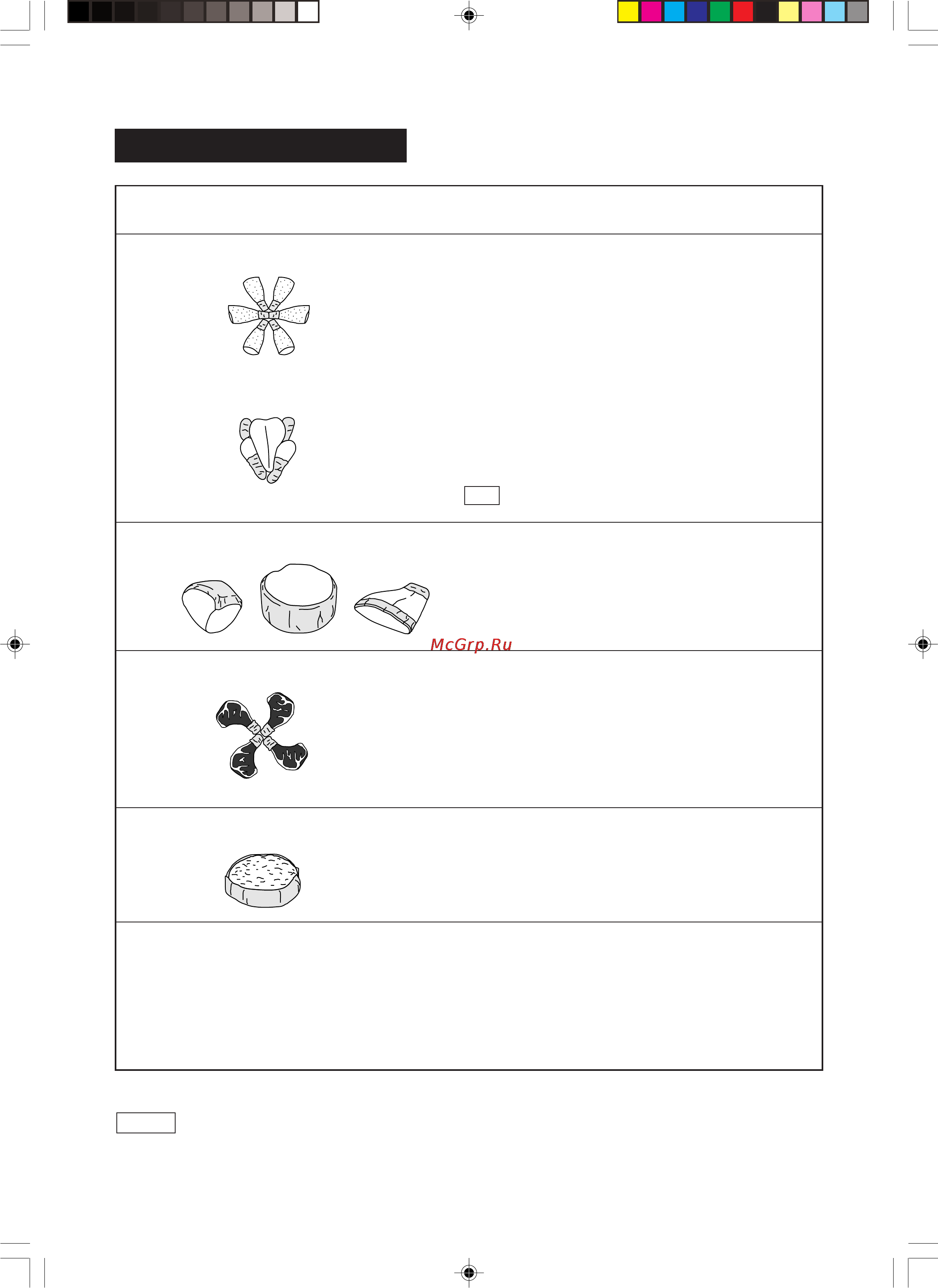 Sharp R-777H [78/84] Easy defrost menu guide