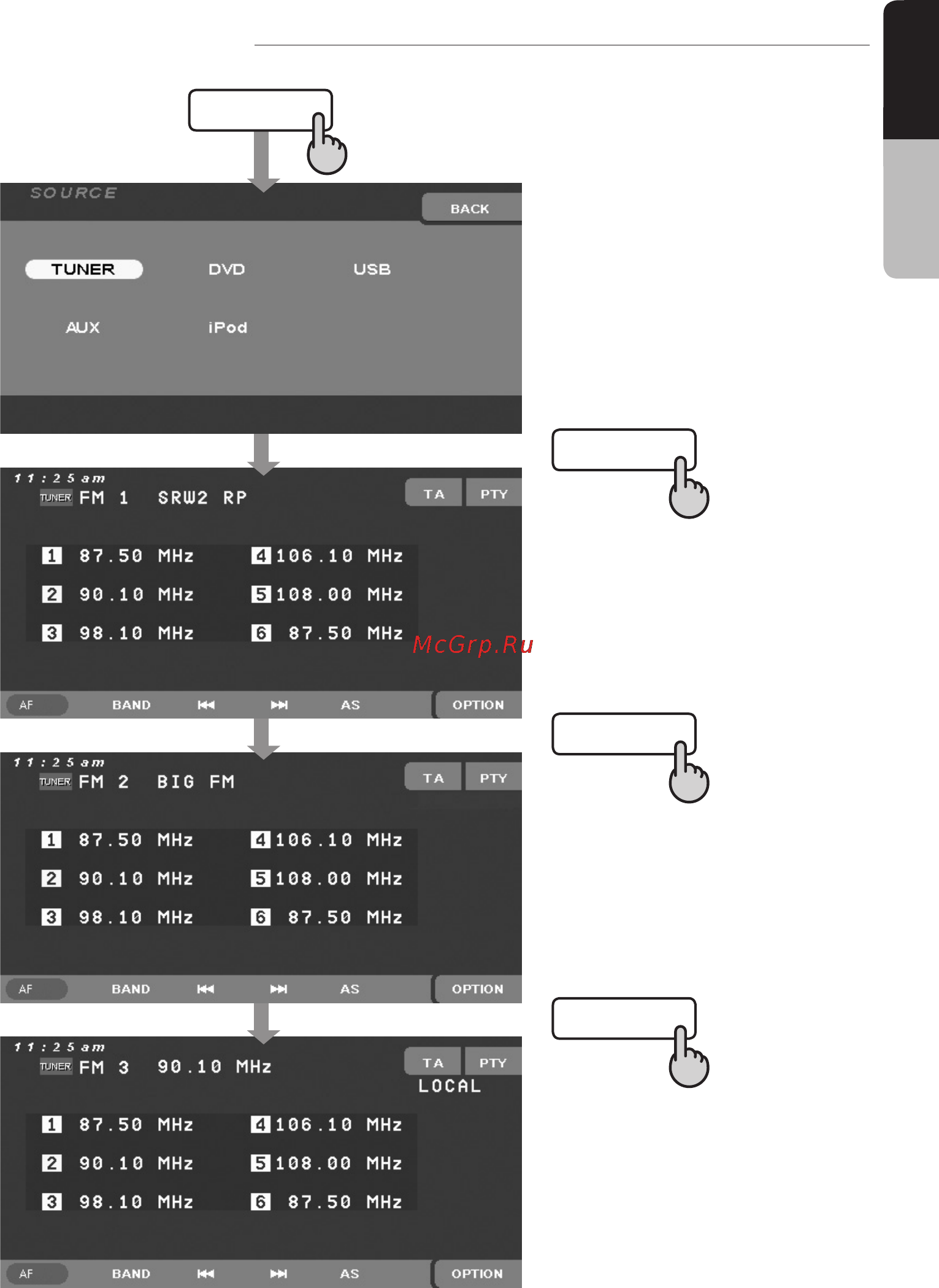 Clarion VRX578RUSB [15/68] English