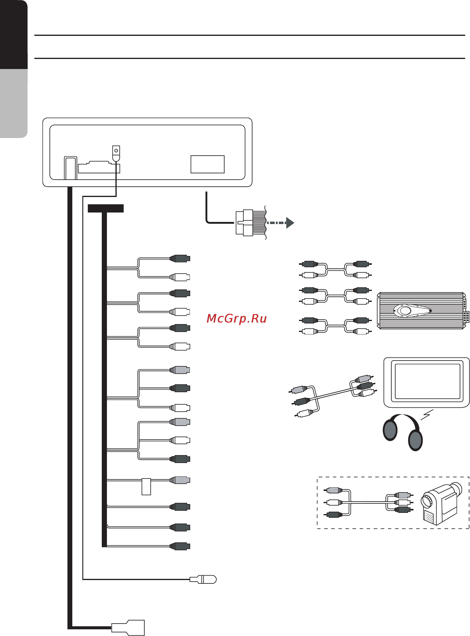 Clarion VRX578RUSB [64/68] 6 electrical connection