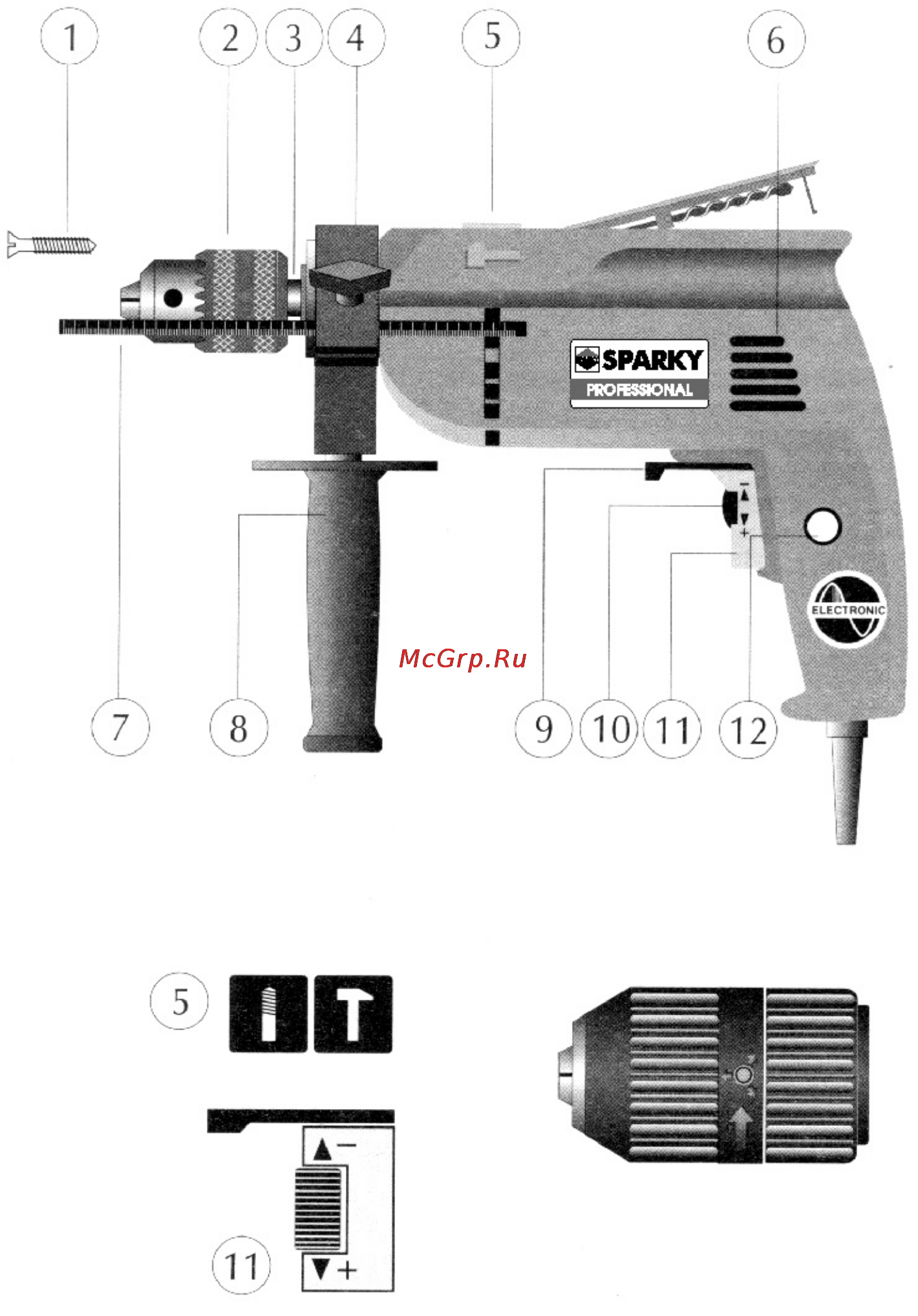 Sparky BUR 150E Инструкция по эксплуатации онлайн [2/4] 3462