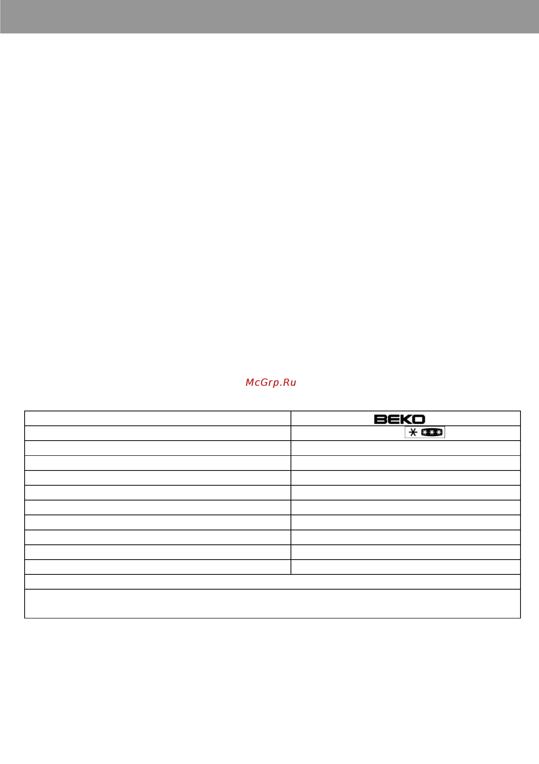 Beko CSK 35000 [15/28] Instruction for use