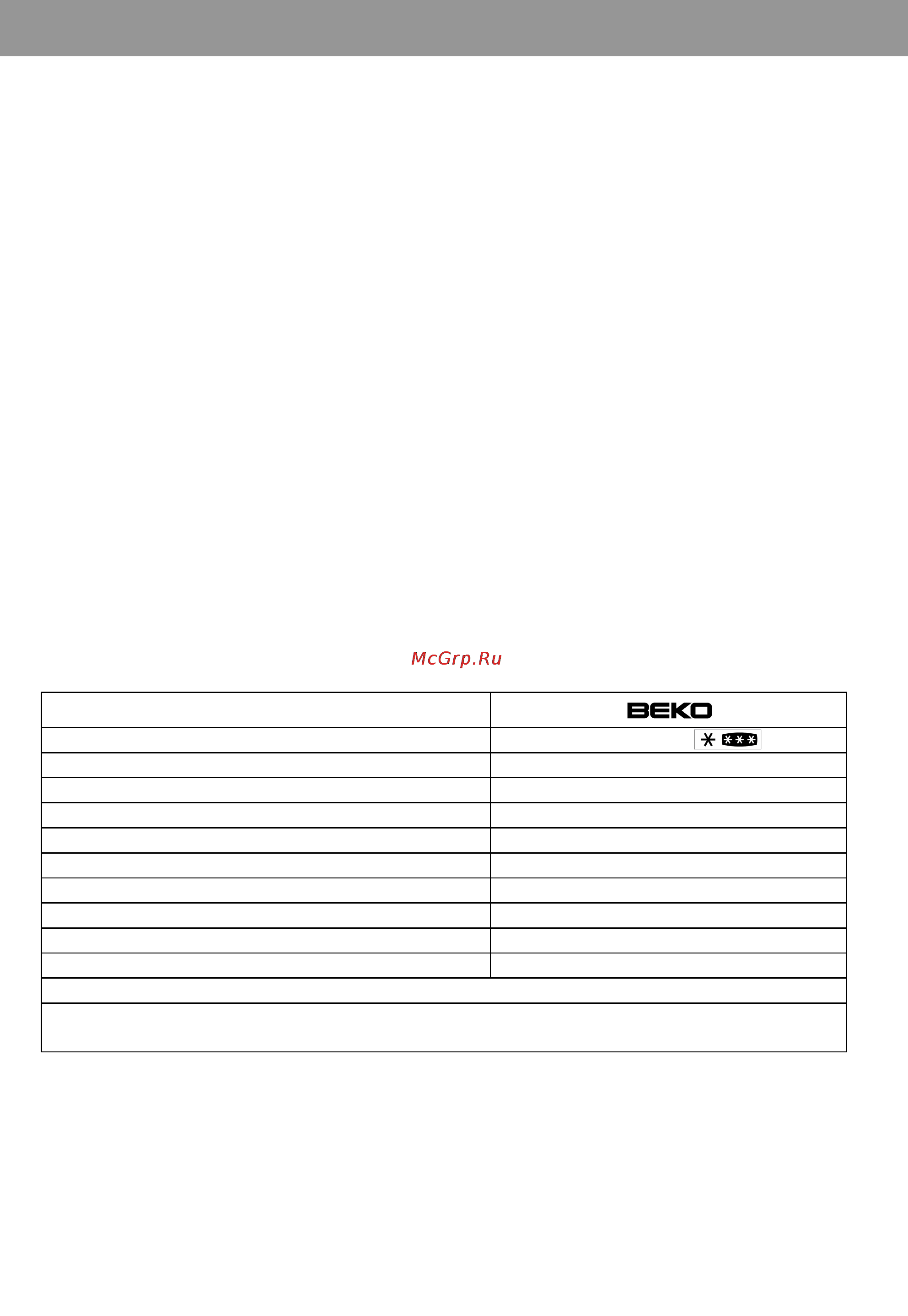 Beko CSK 25000 S [14/24] Instruction for use