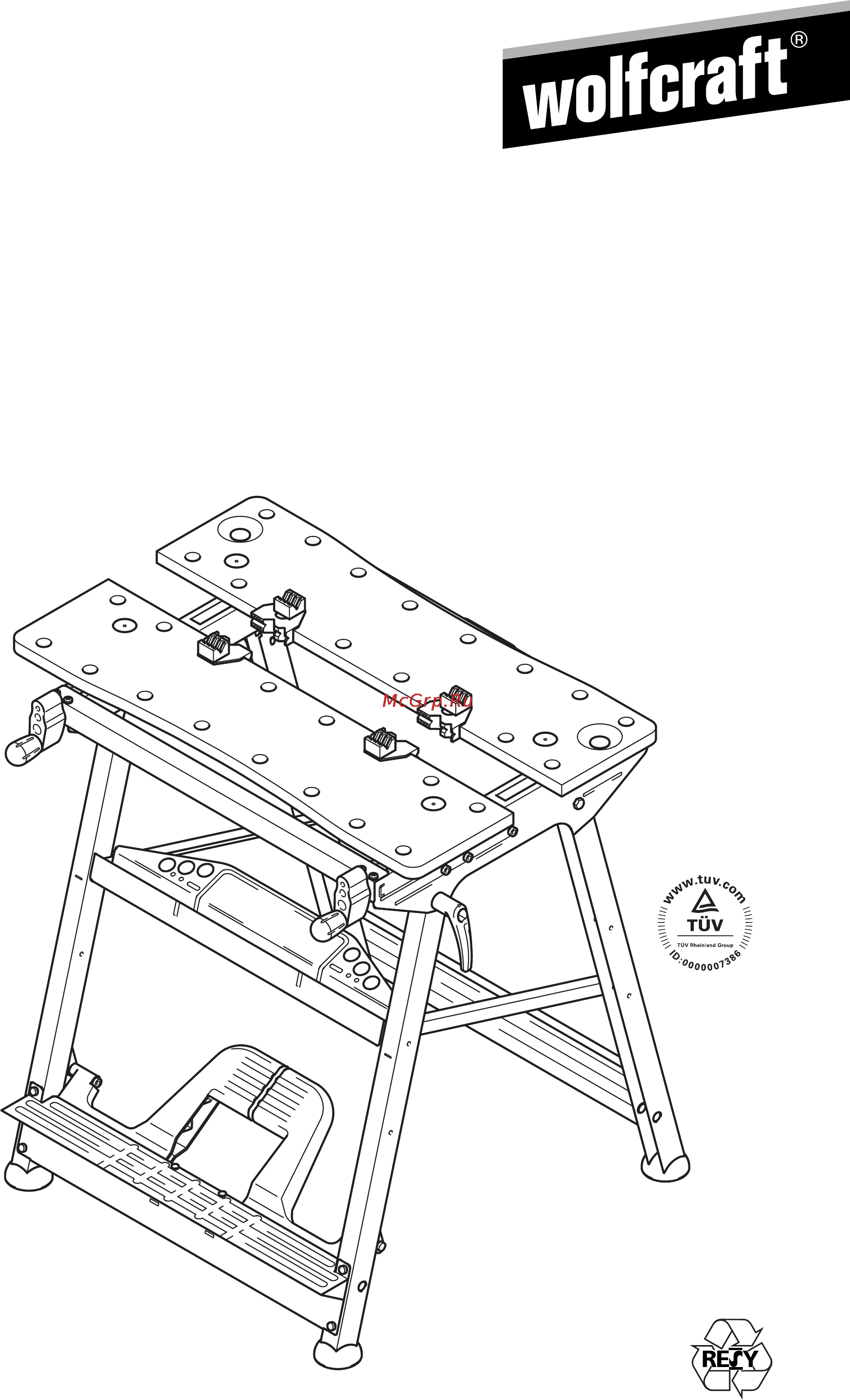 Wolfcraft 6179000 Инструкция по эксплуатации онлайн