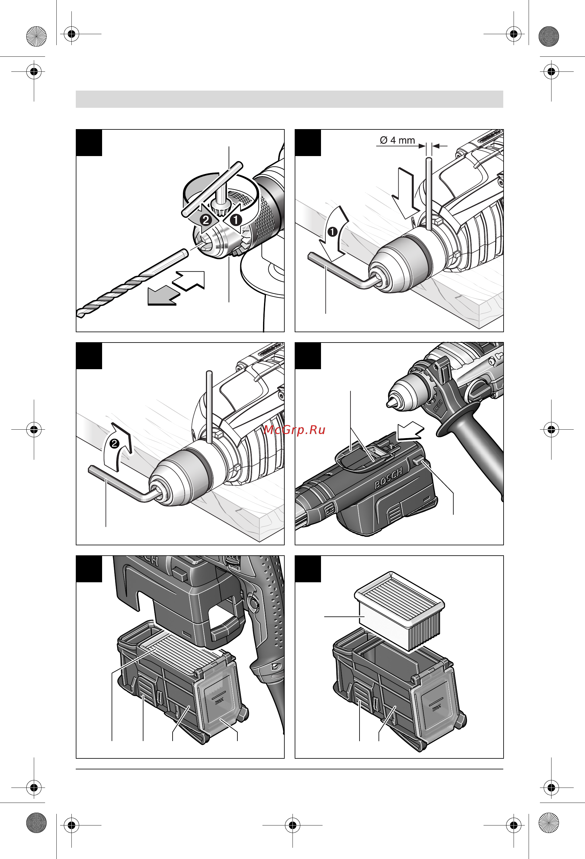 Bosch GSB 19-2 REA Professional Инструкция по эксплуатации онлайн [4/157] 328564
